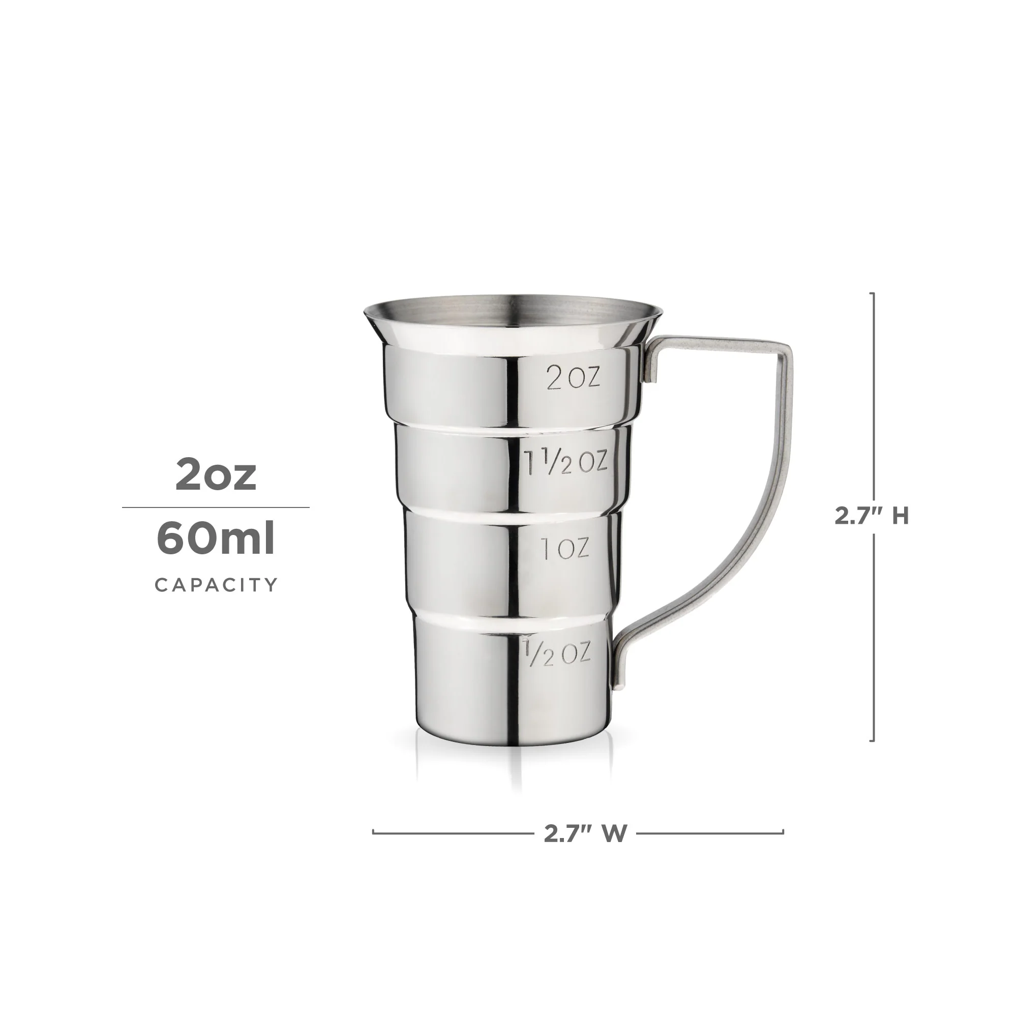 Stainless Steel Stepped Jigger - Image 6