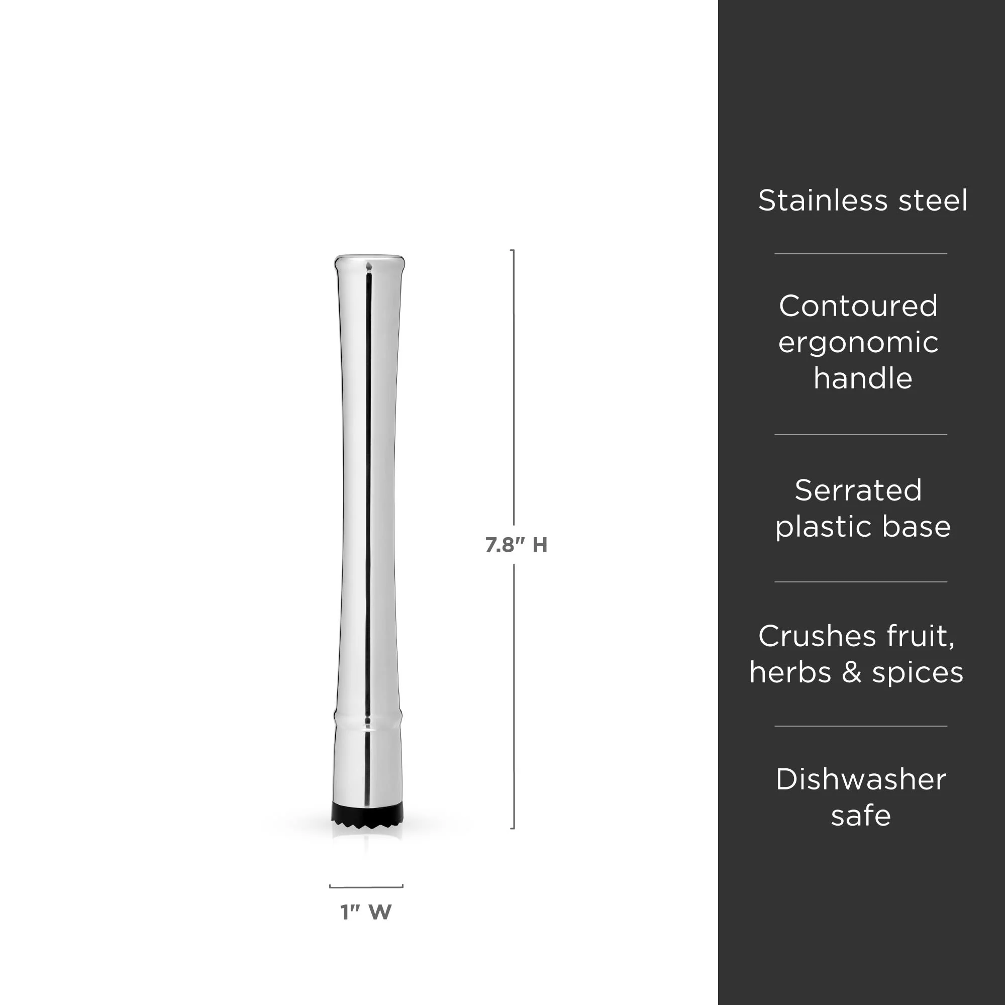 Stainless Steel Muddler - Image 6