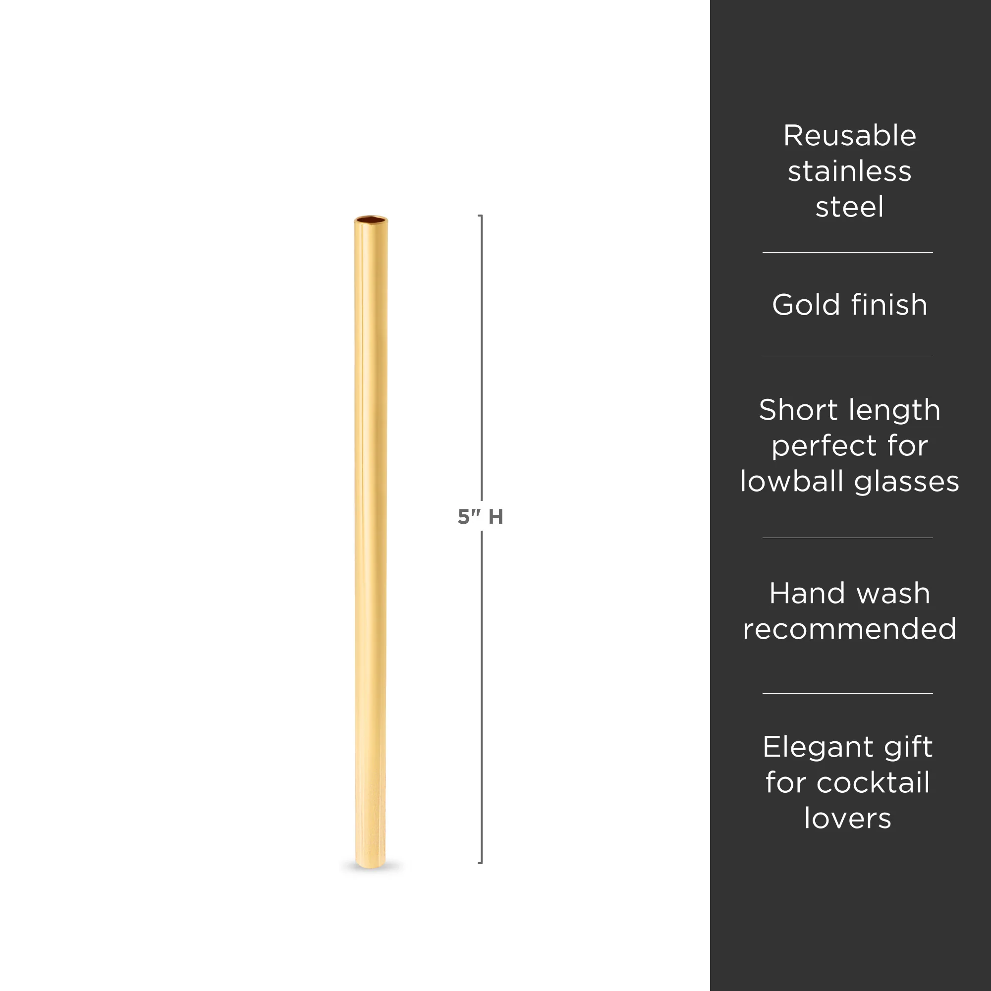 Belmont Lowball Straws Set of 6 - Image 5
