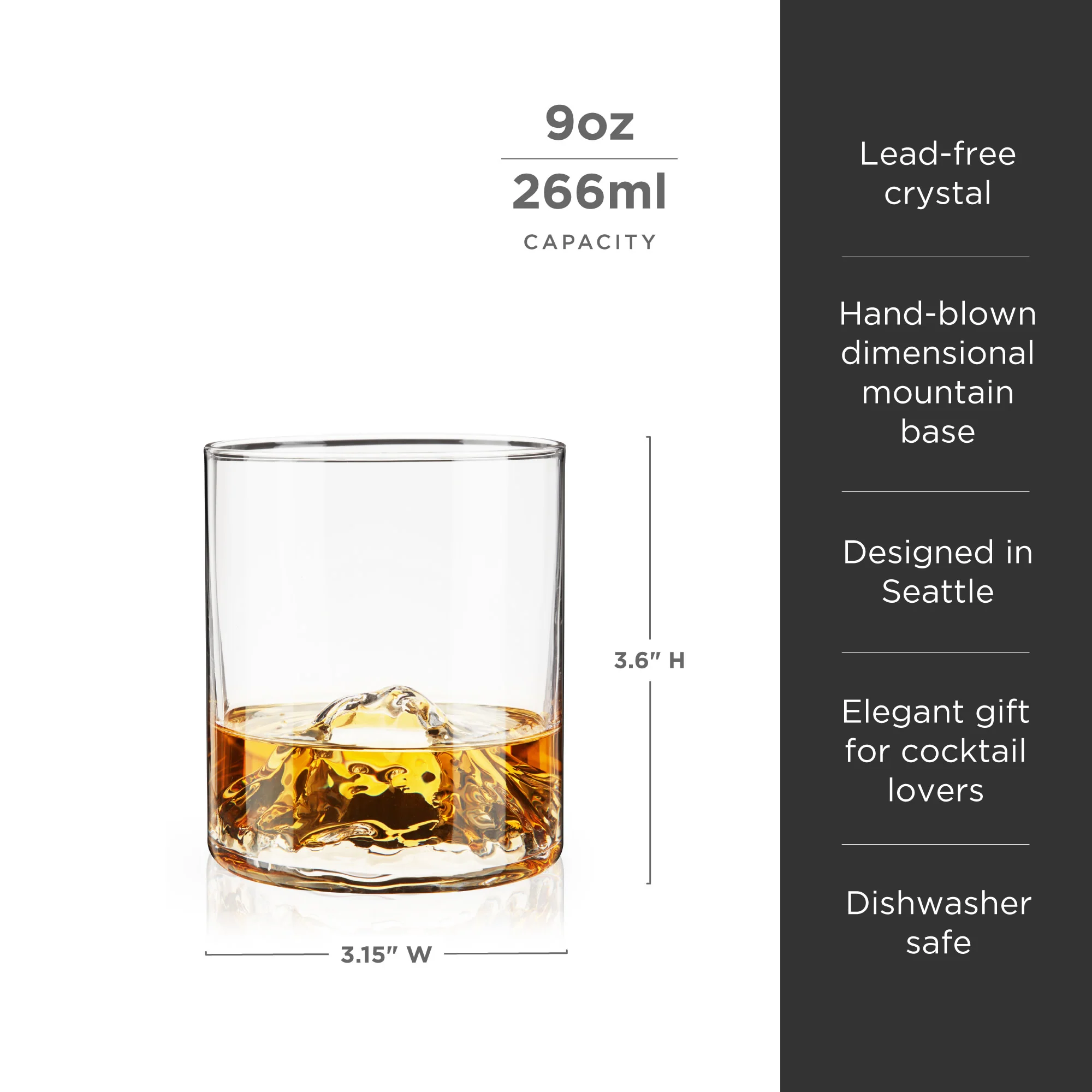 Mountain Crystal Tumblers Set of 2 - Image 6