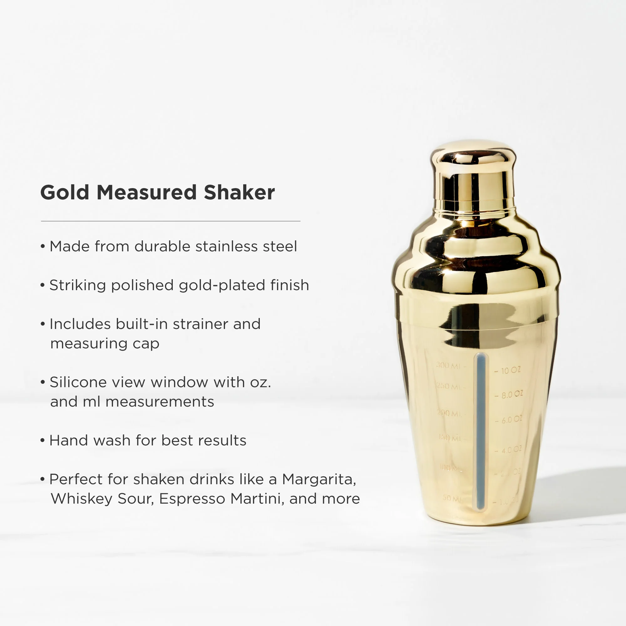 Belmont Measured Cocktail Shaker - Image 5