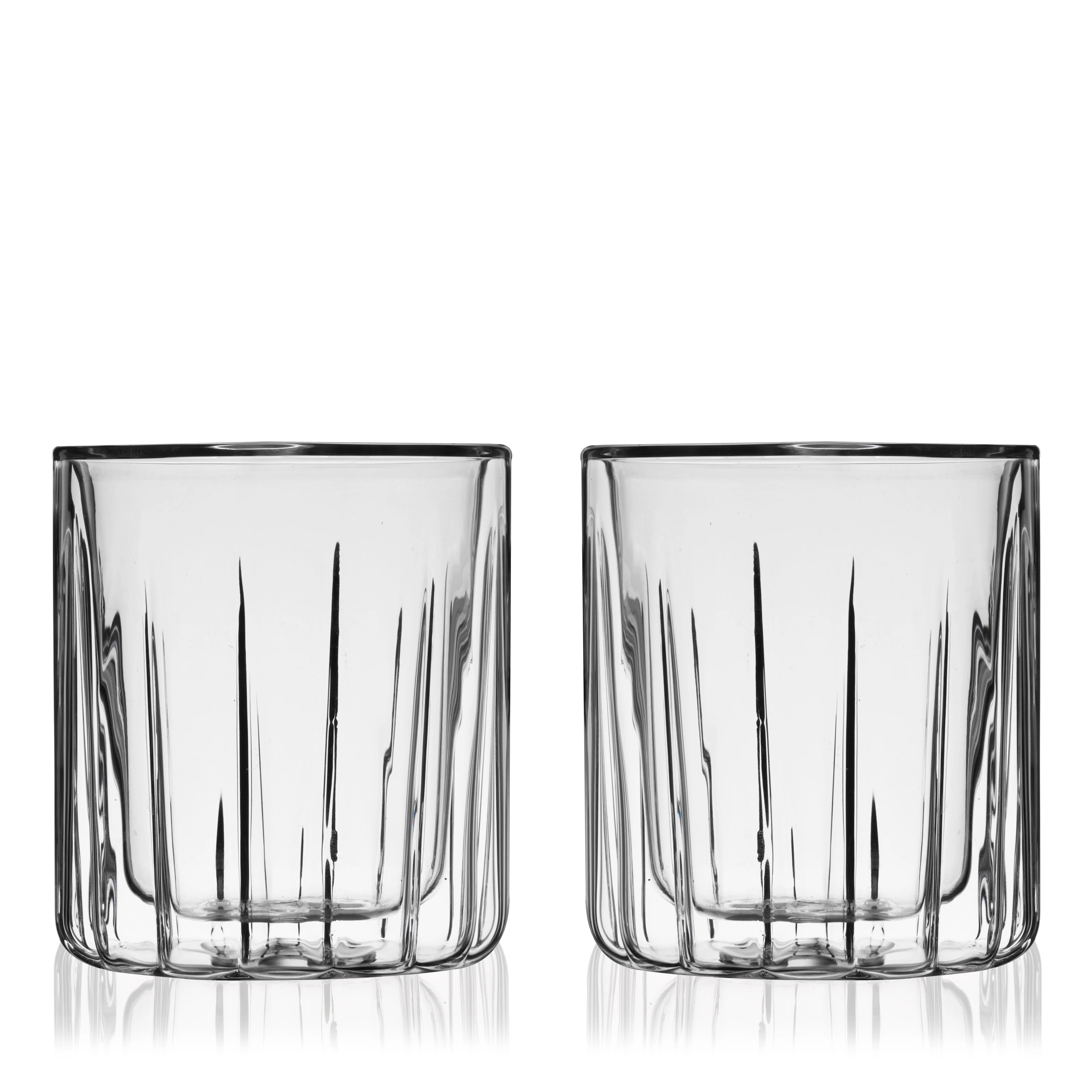 Double-Walled Rocks Glasses Set of 2 - Image 4