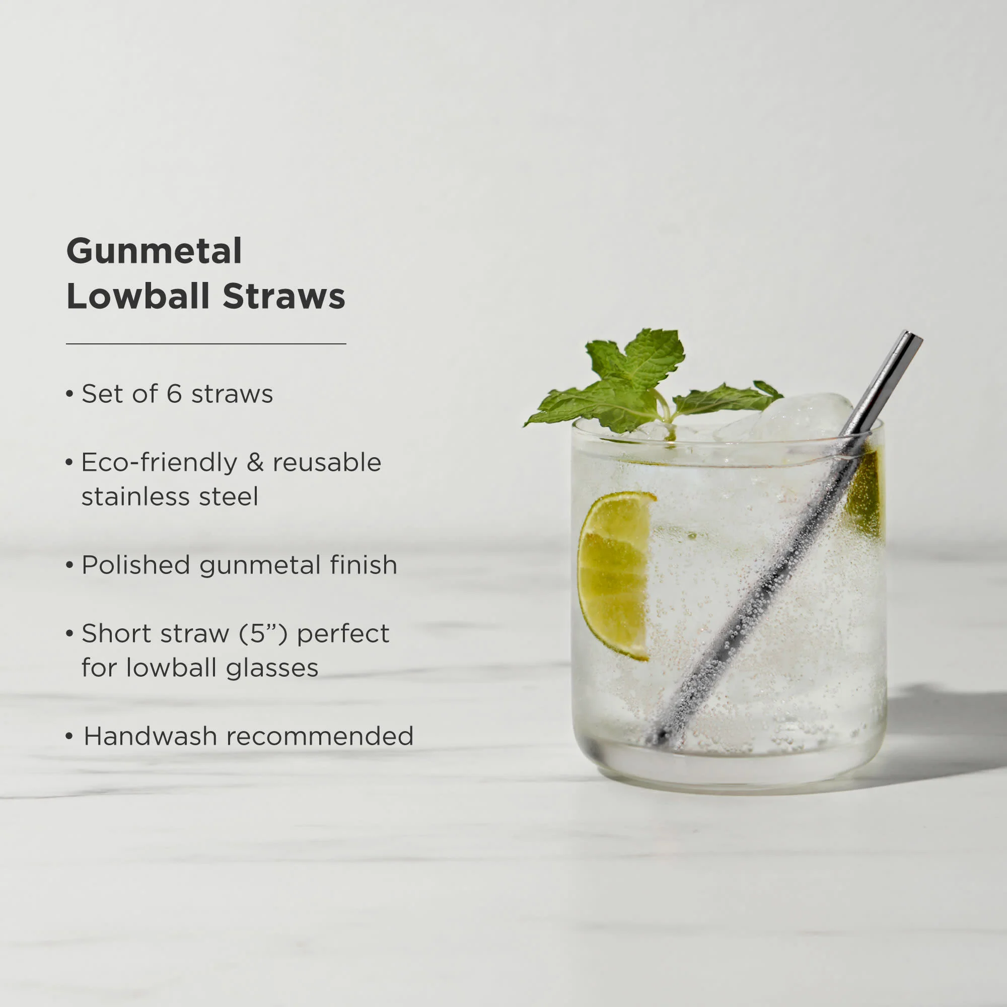 Warren Lowball Straws Set of 6 - Image 4