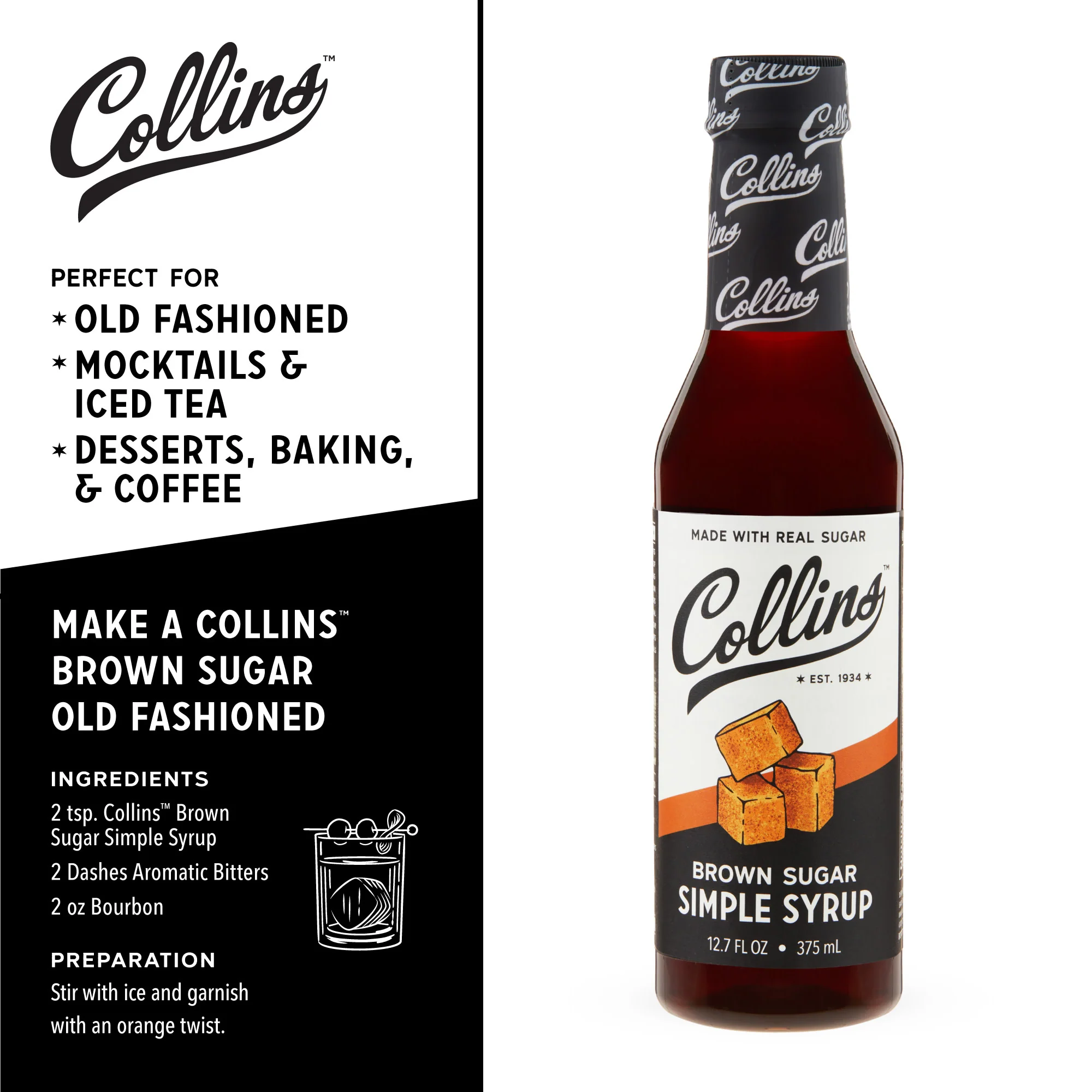 Brown Sugar Simple Syrup 12.7 oz - Image 4