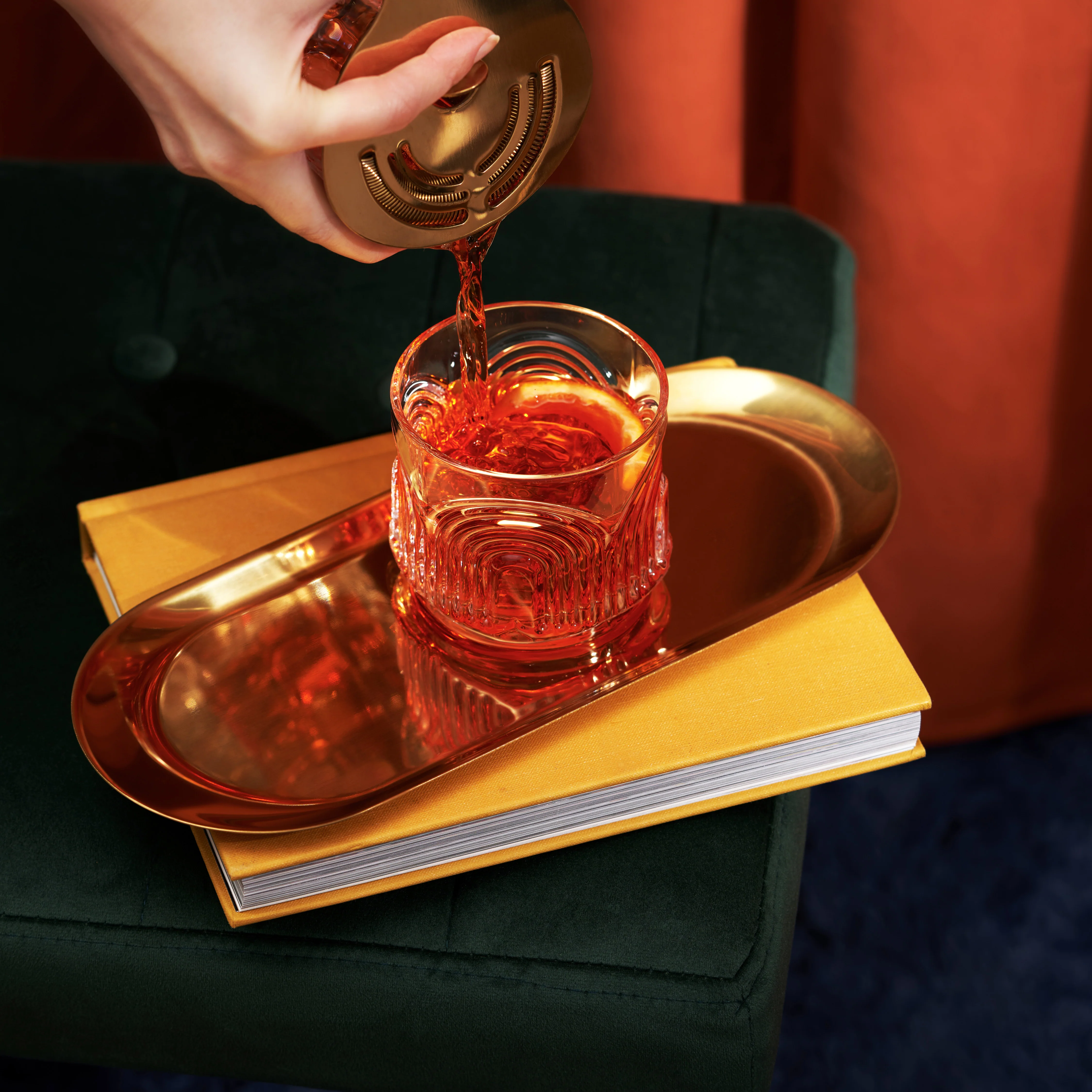 Beau Crystal Lowball Tumblers, Set of 2 - Image 3