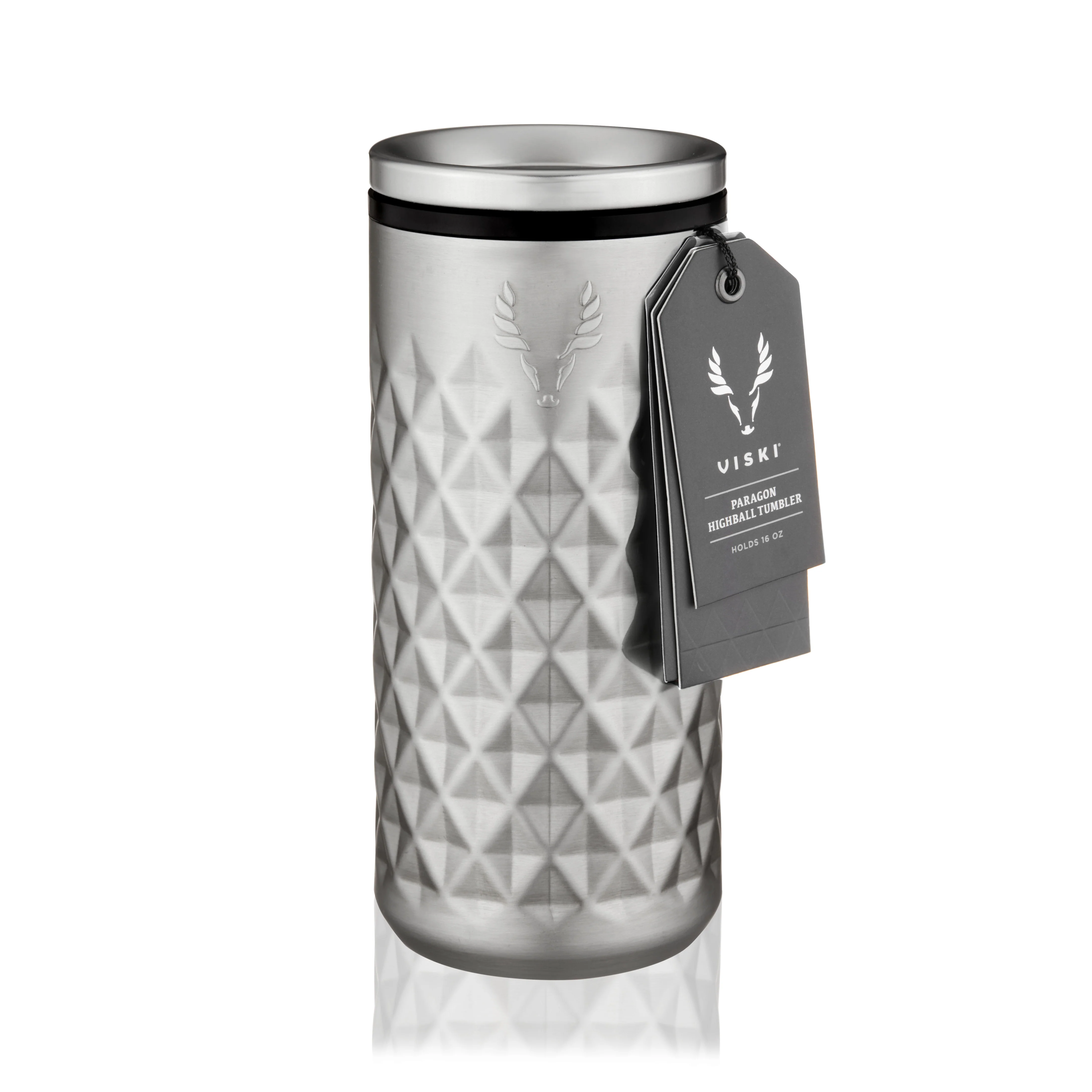 Paragon Stainless Steel Highball Tumbler in Platinum - Image 8