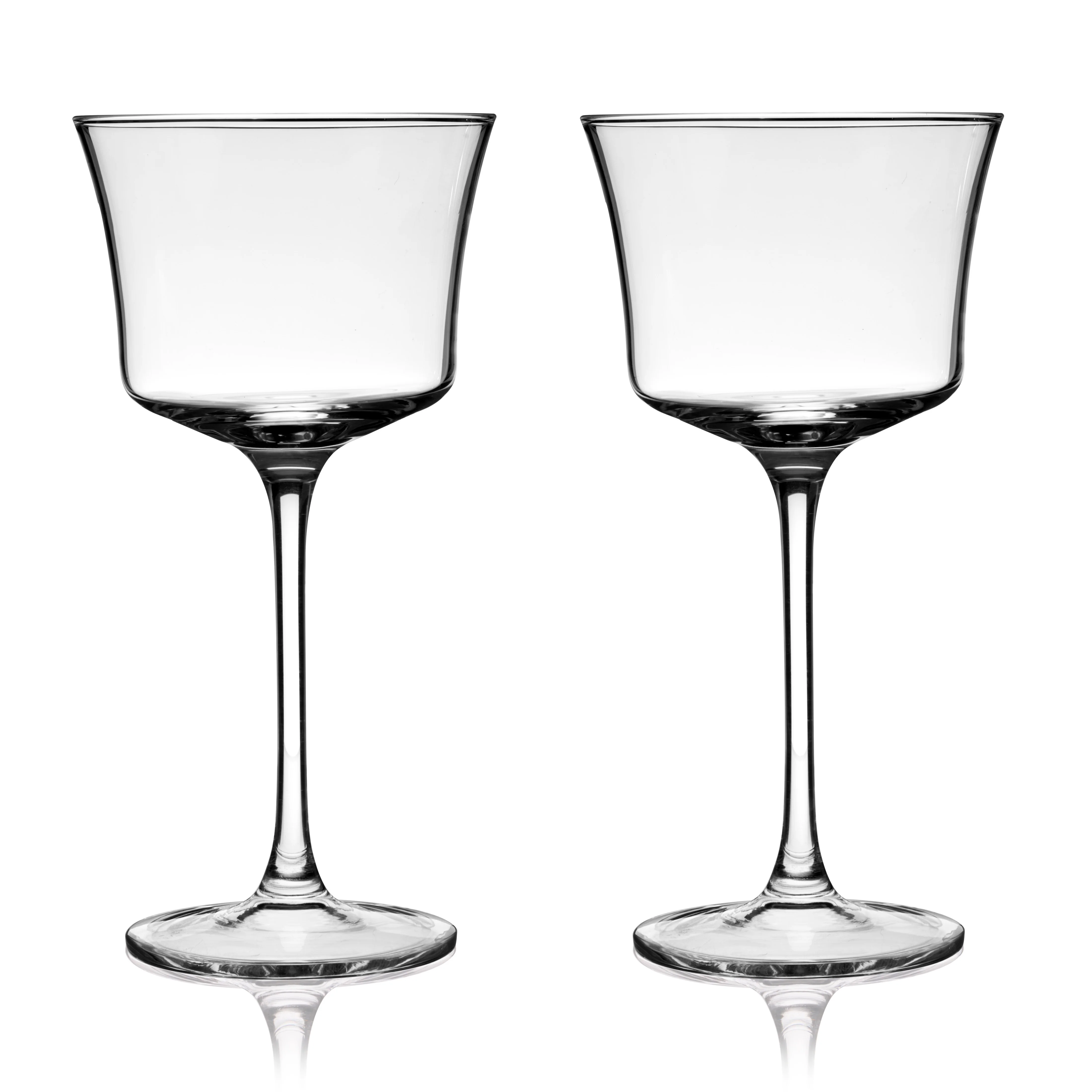 Raye Angled Crystal Sour Glasses Set of 2 - Image 4