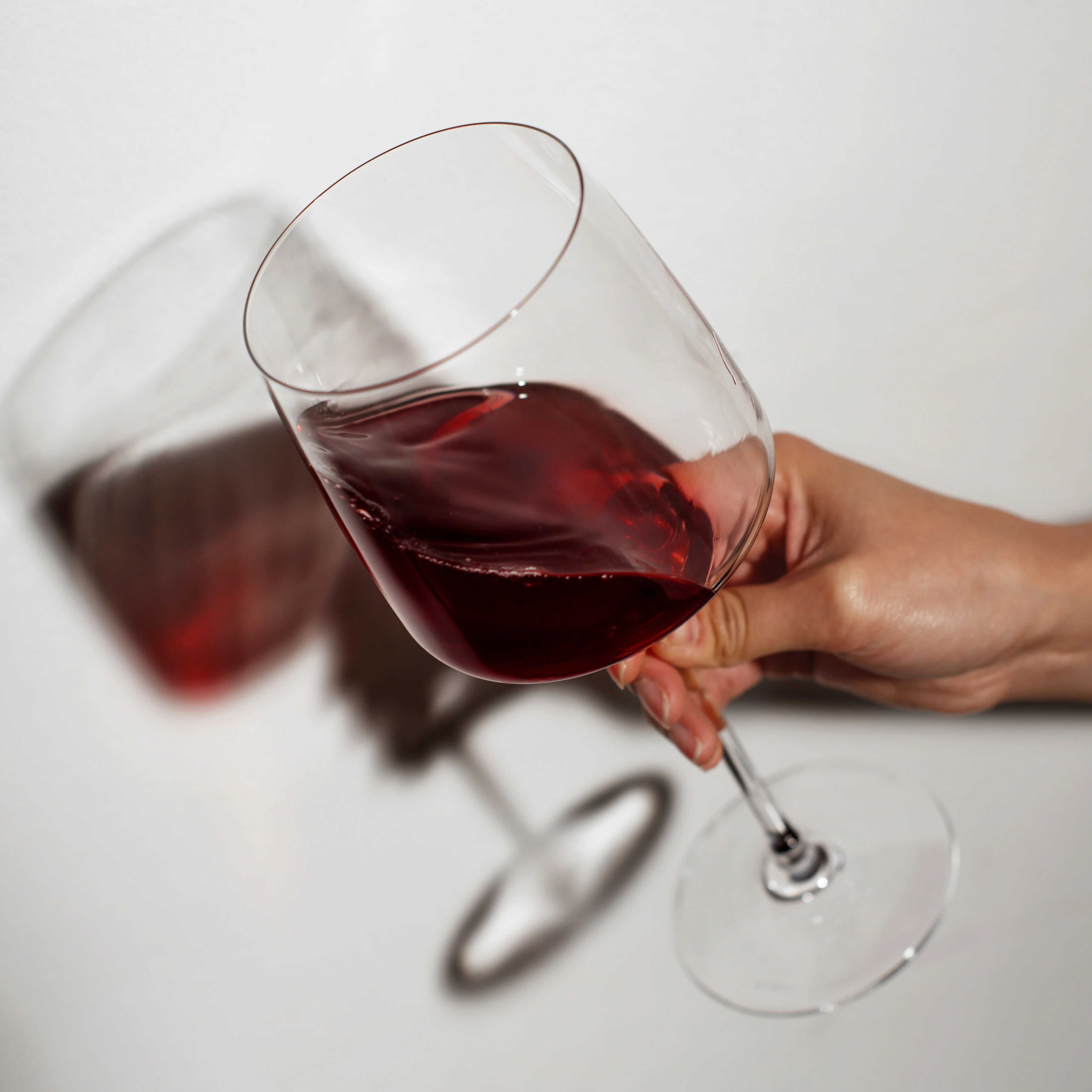 Reserve Julien Crystal Bordeaux Glasses Set of 4 - Image 3