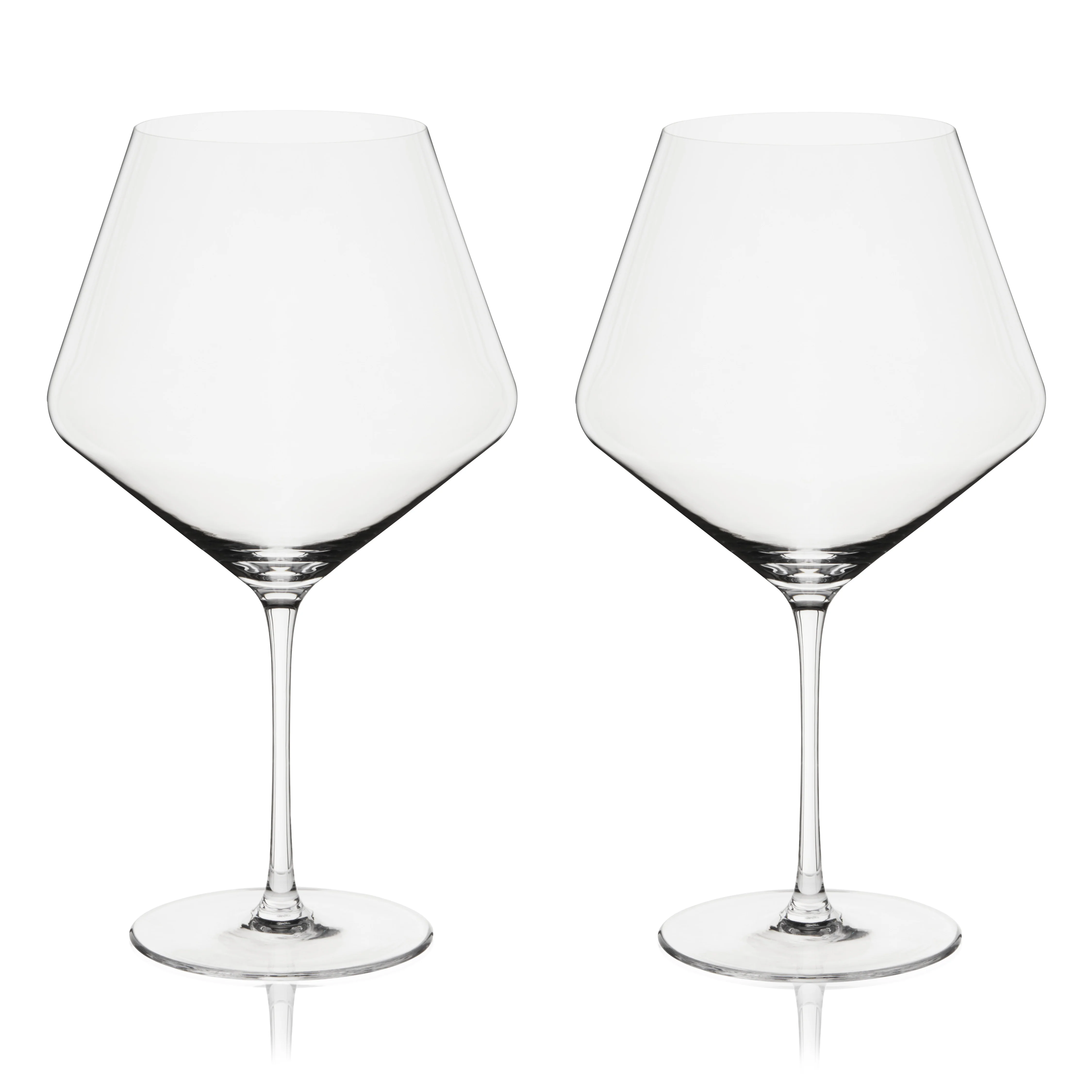 Liminal Burgundy Wine Glasses, Set of 2 - Image 4