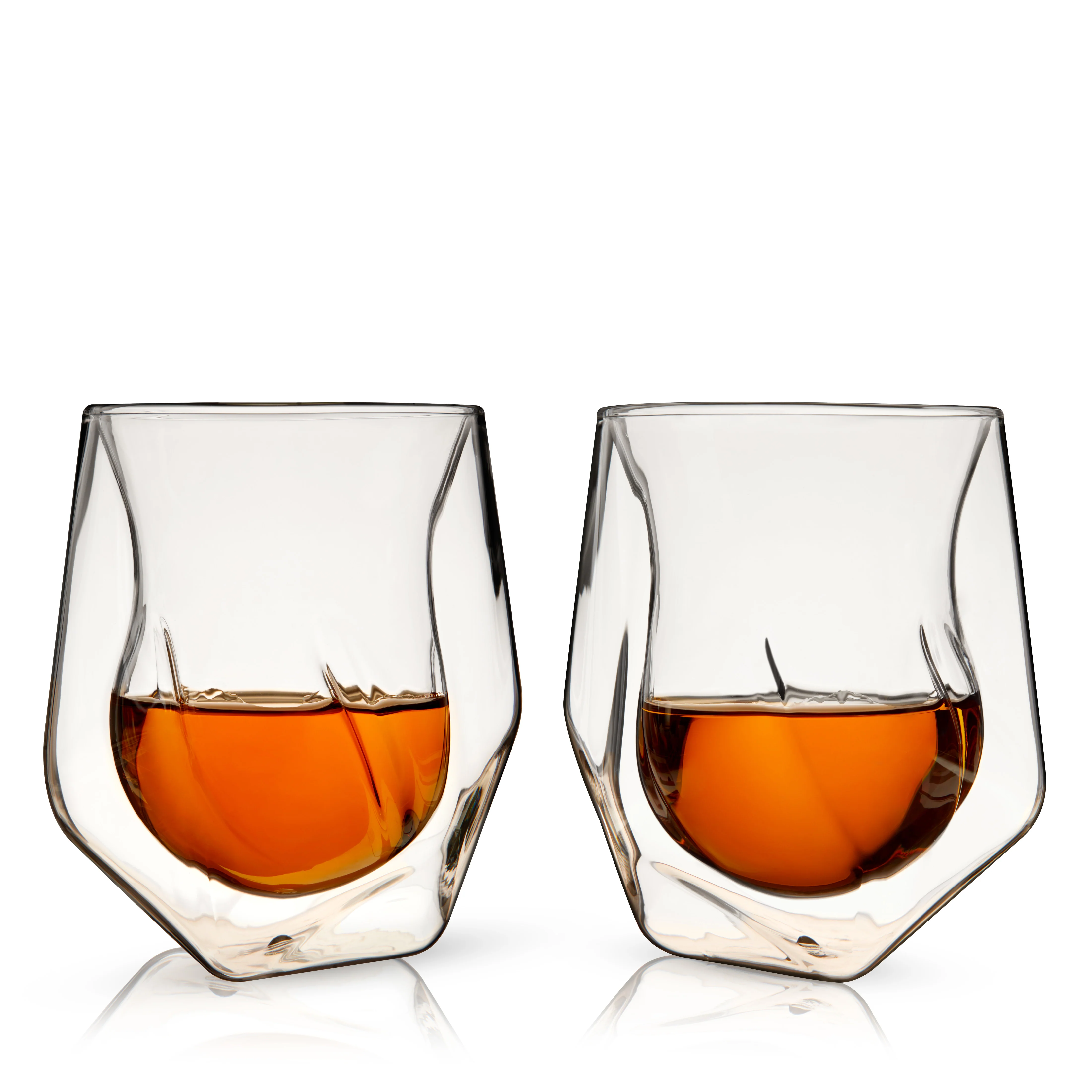 Double-Walled Aerating Tumblers Set of 2