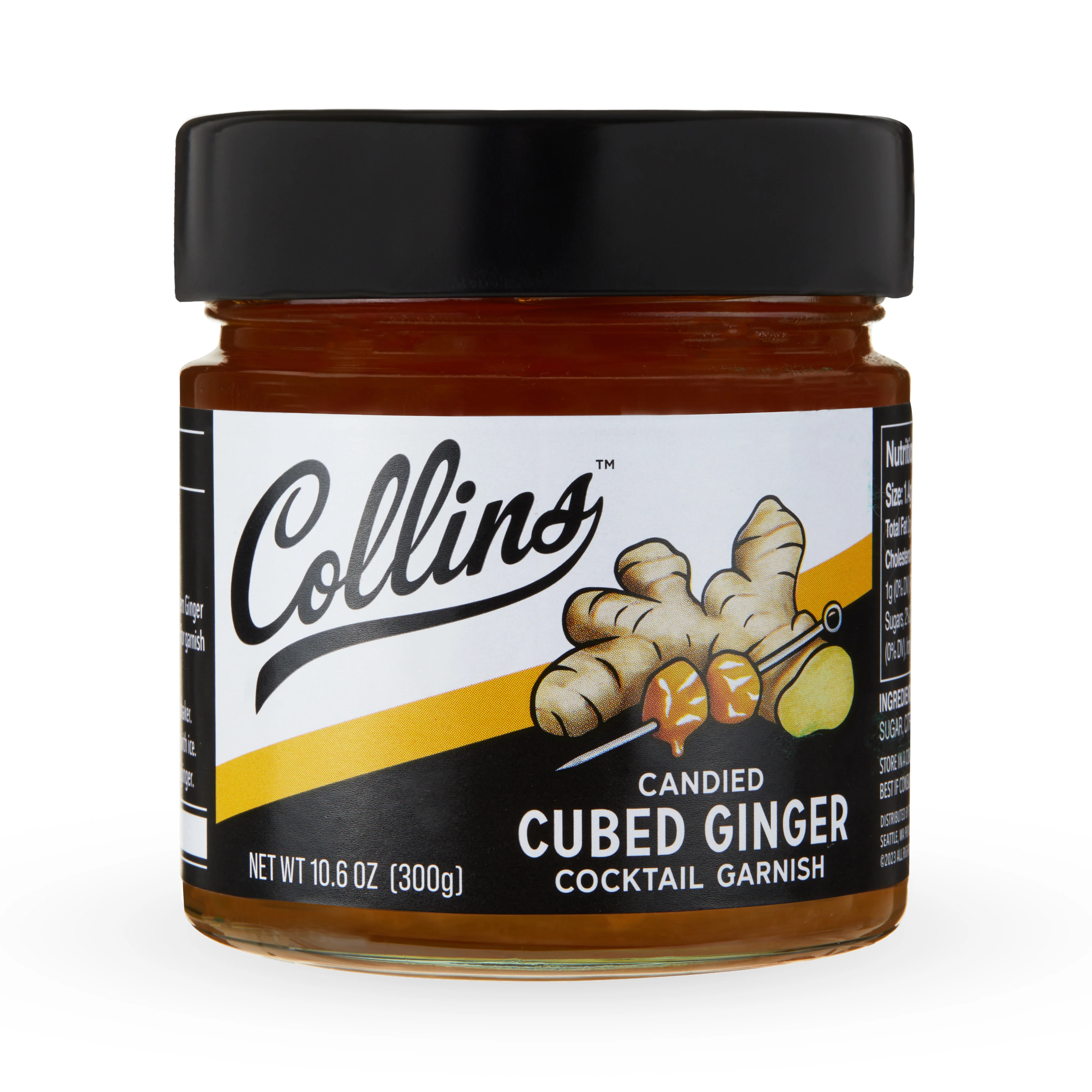 Candied Stem Ginger in Syrup 10.6 Oz