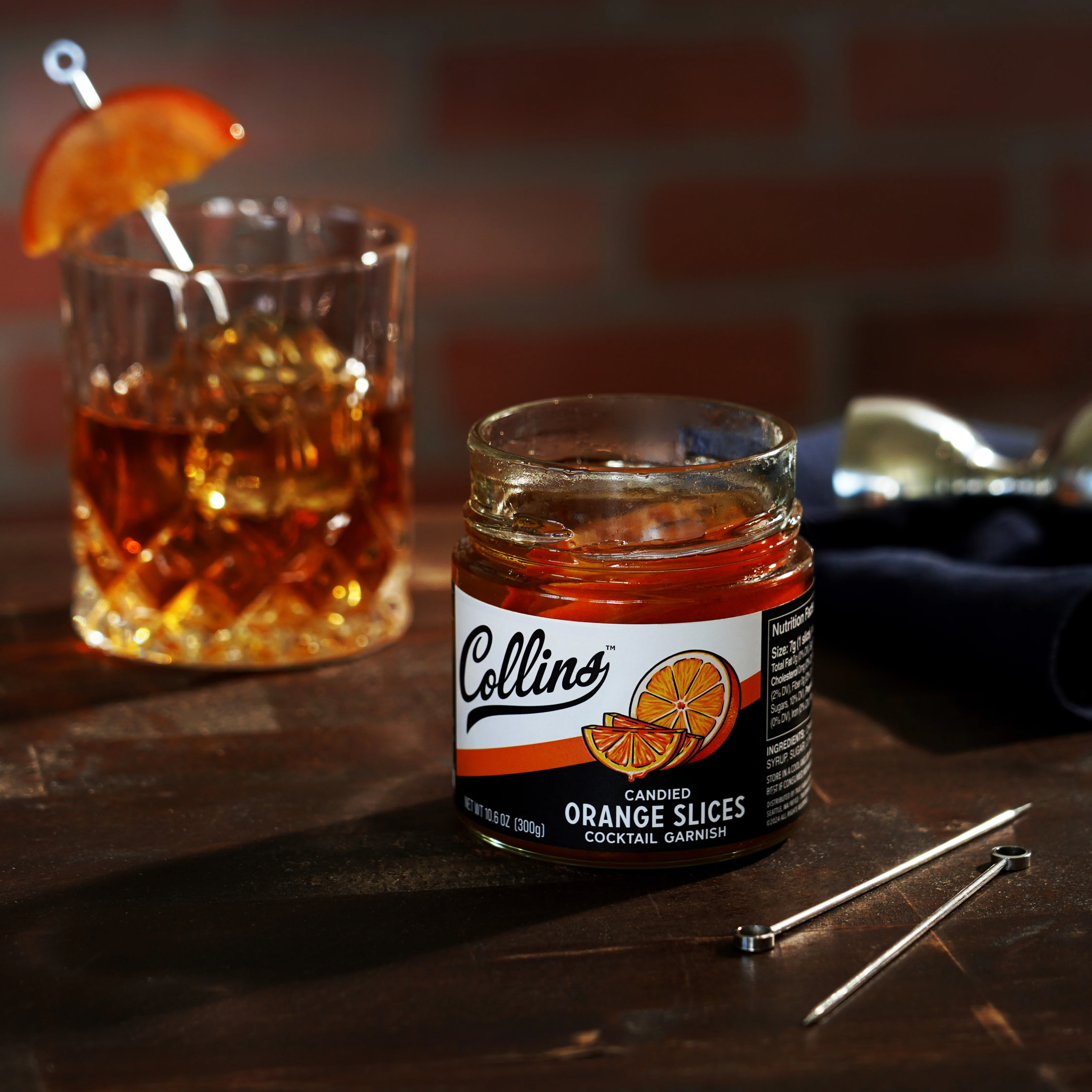 Candied Orange Slices in Syrup 10.6 oz - Image 2