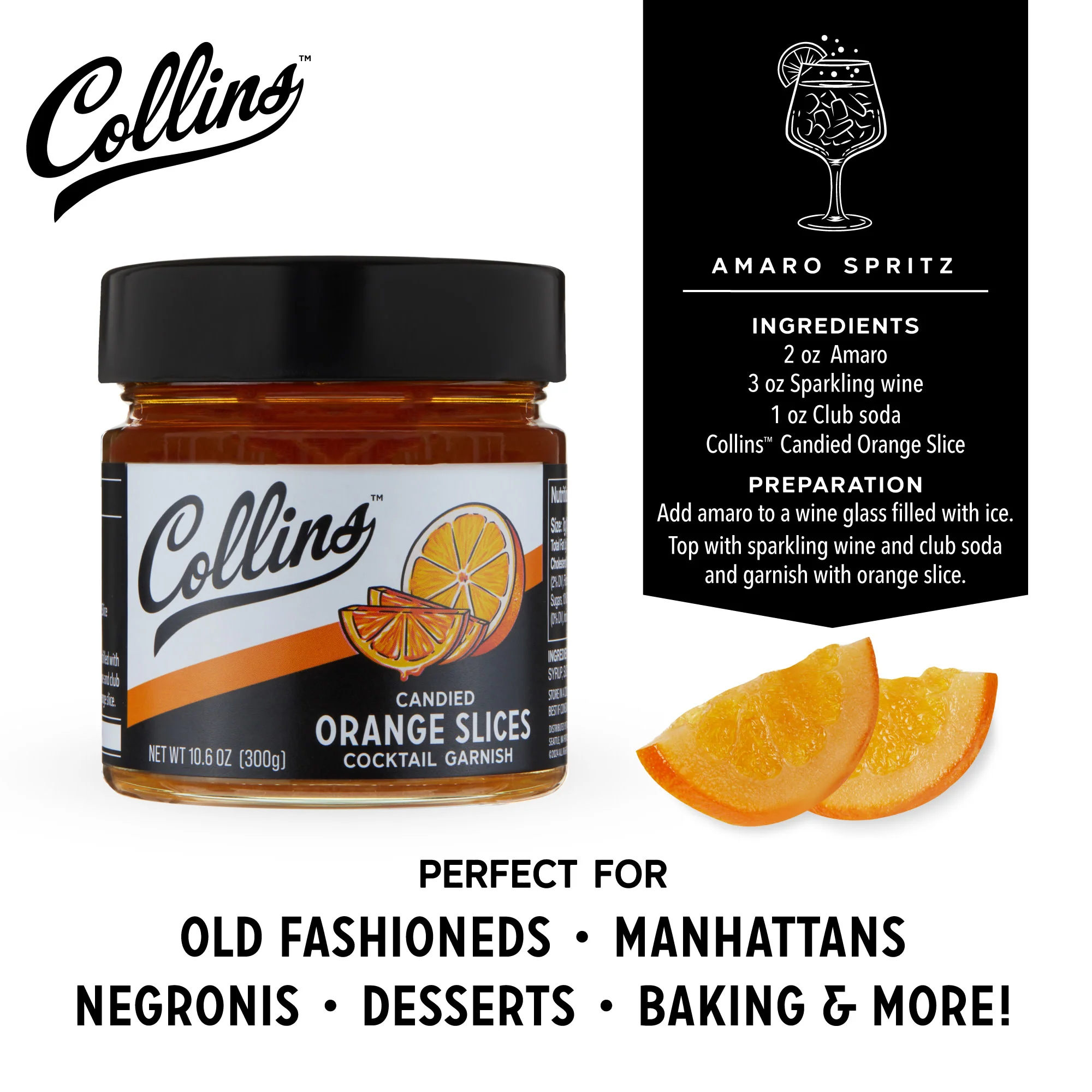 Candied Orange Slices in Syrup 10.6 oz - Image 4