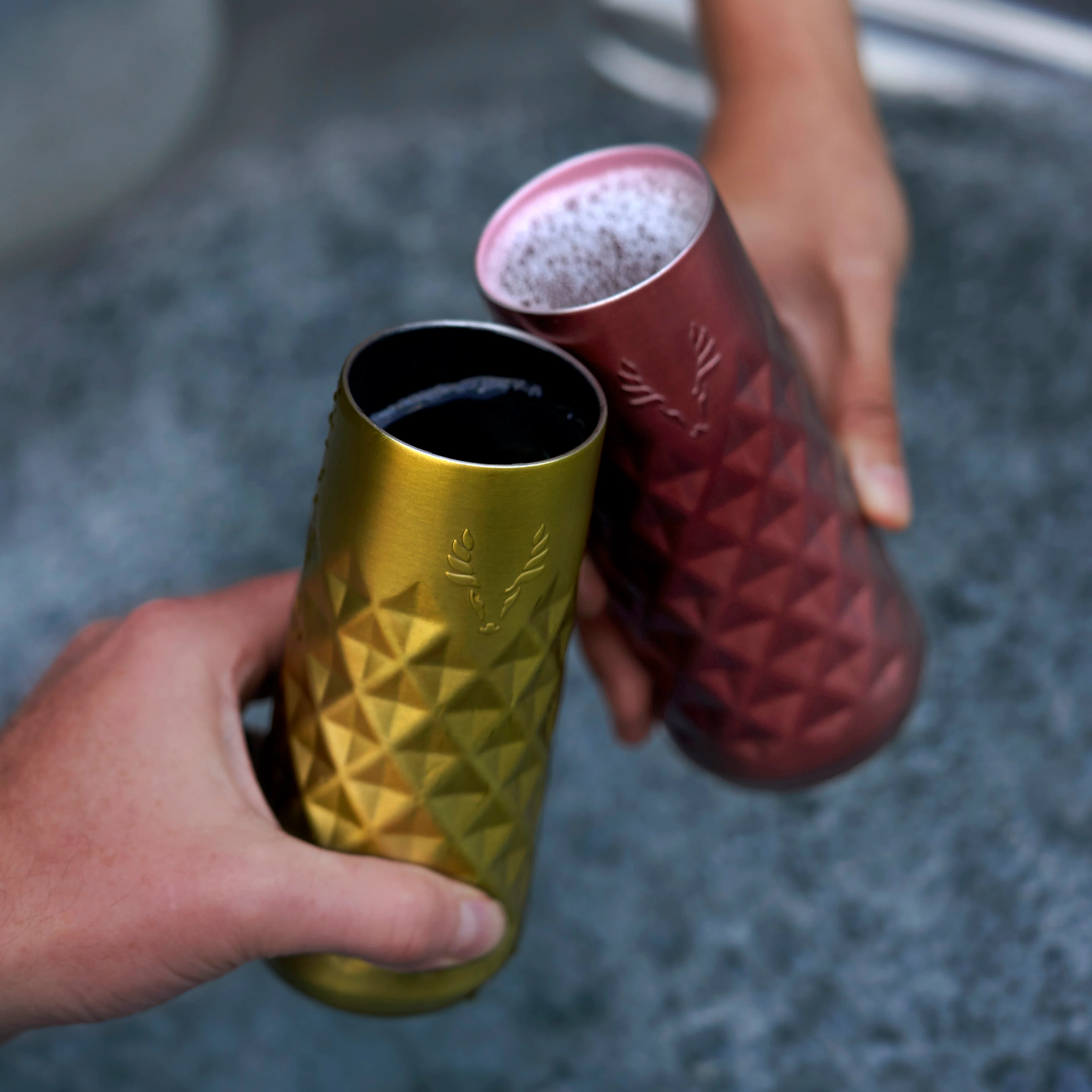 Paragon Stainless Steel Champagne Flute in Gold - Image 3