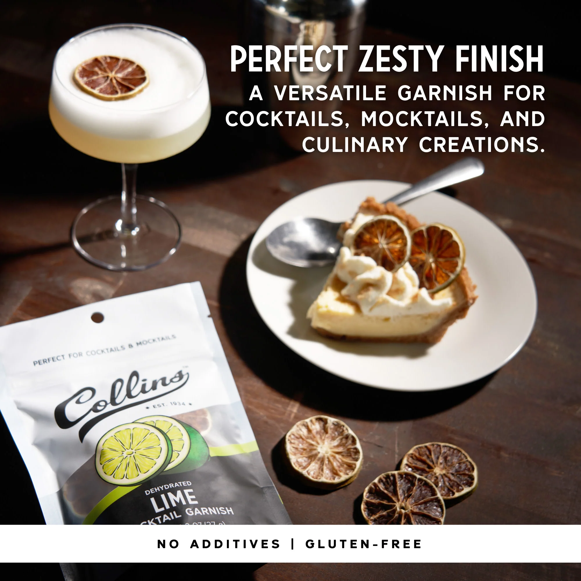 Dehydrated Lime Cocktail Garnish, 1.3 oz - Image 3