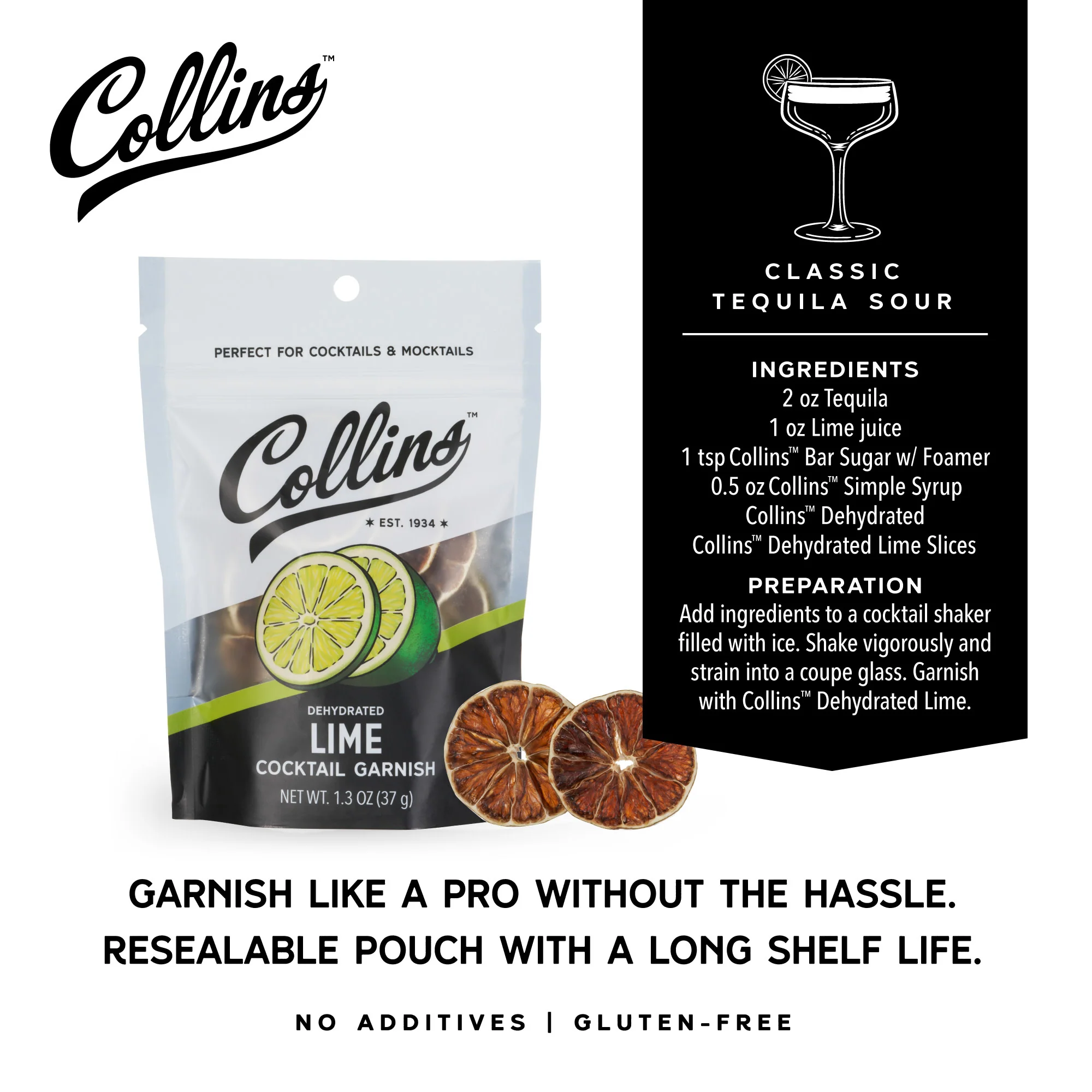 Dehydrated Lime Cocktail Garnish, 1.3 oz - Image 4