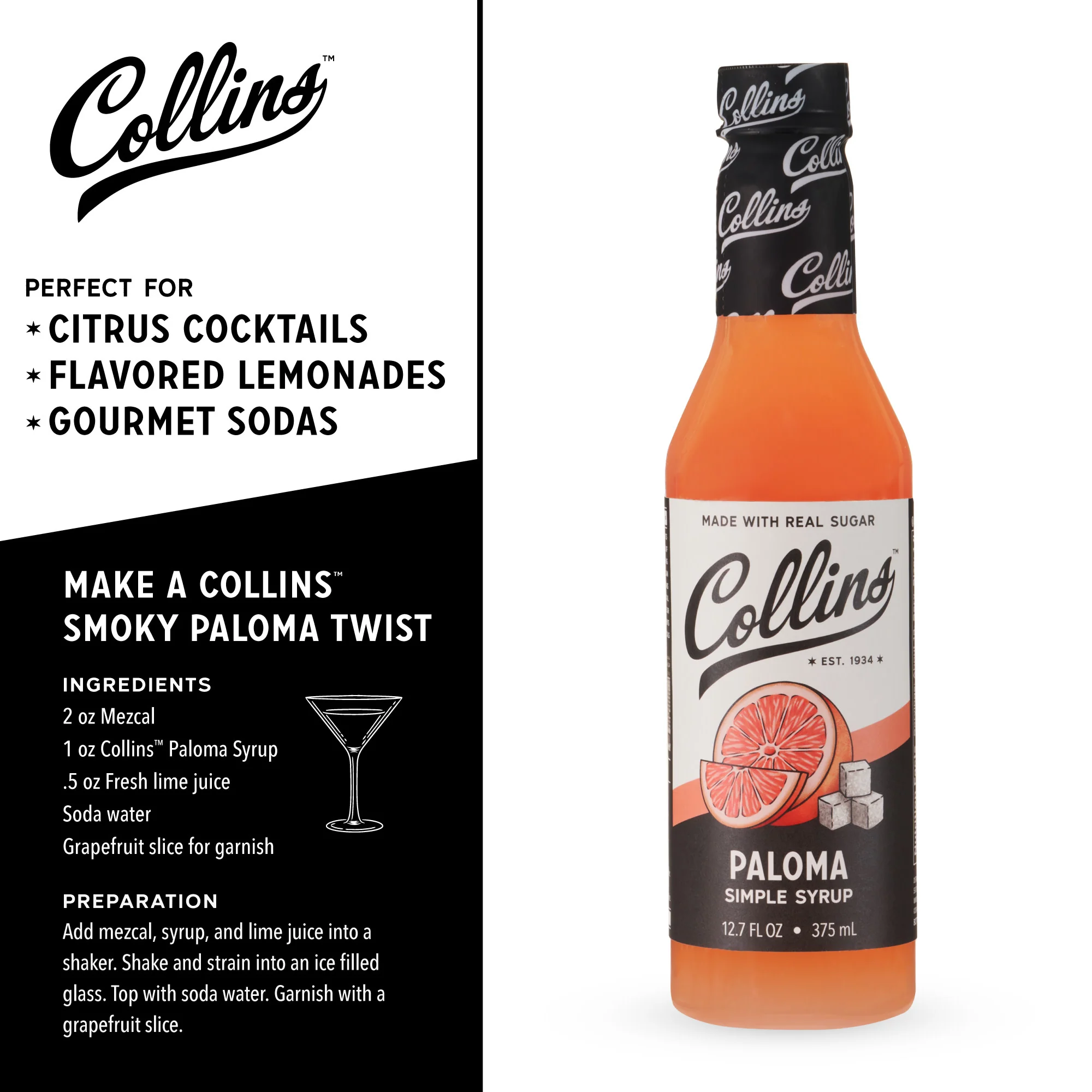 Paloma Simple Syrup, 12.7 oz - Image 4