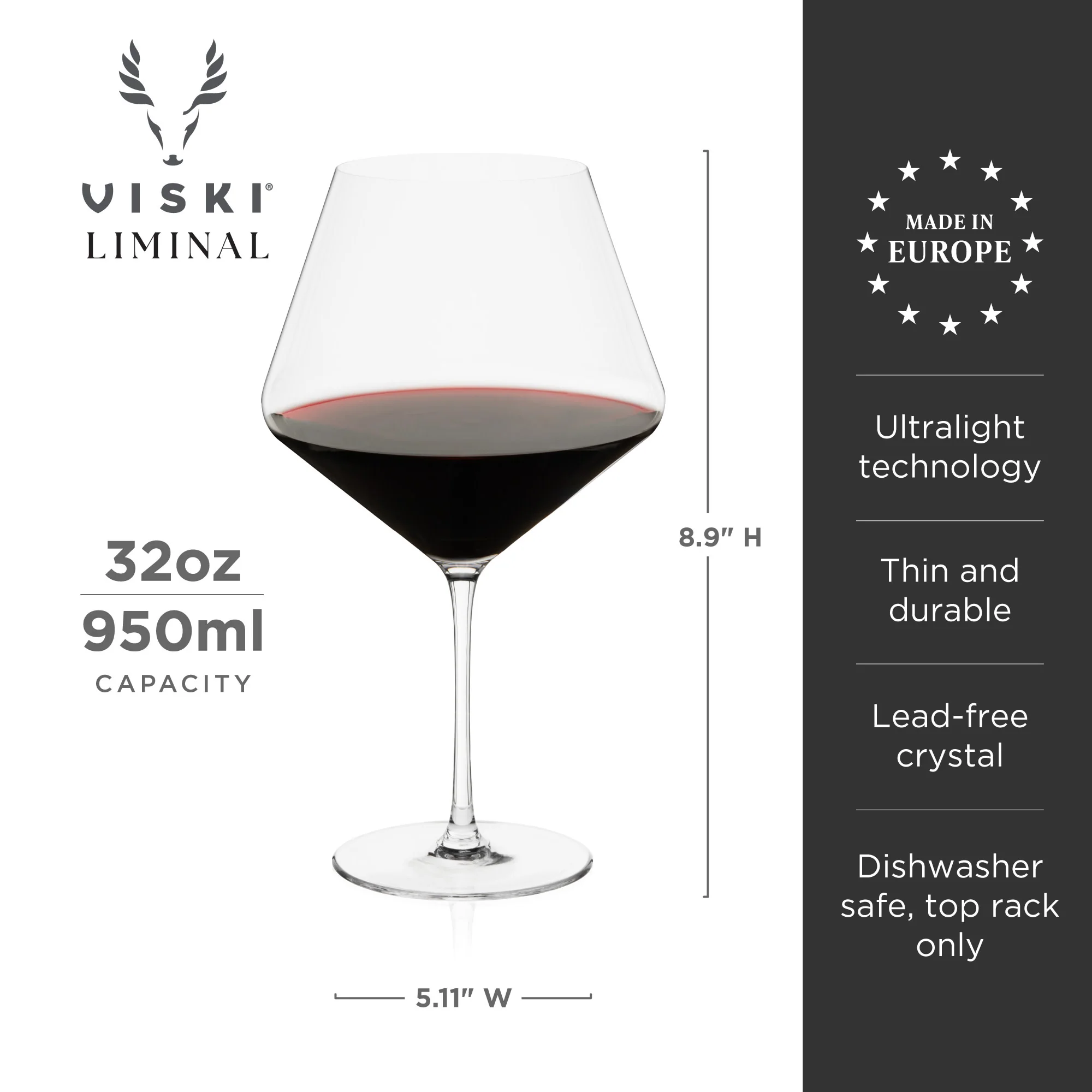 Liminal Burgundy Wine Glass - Image 6