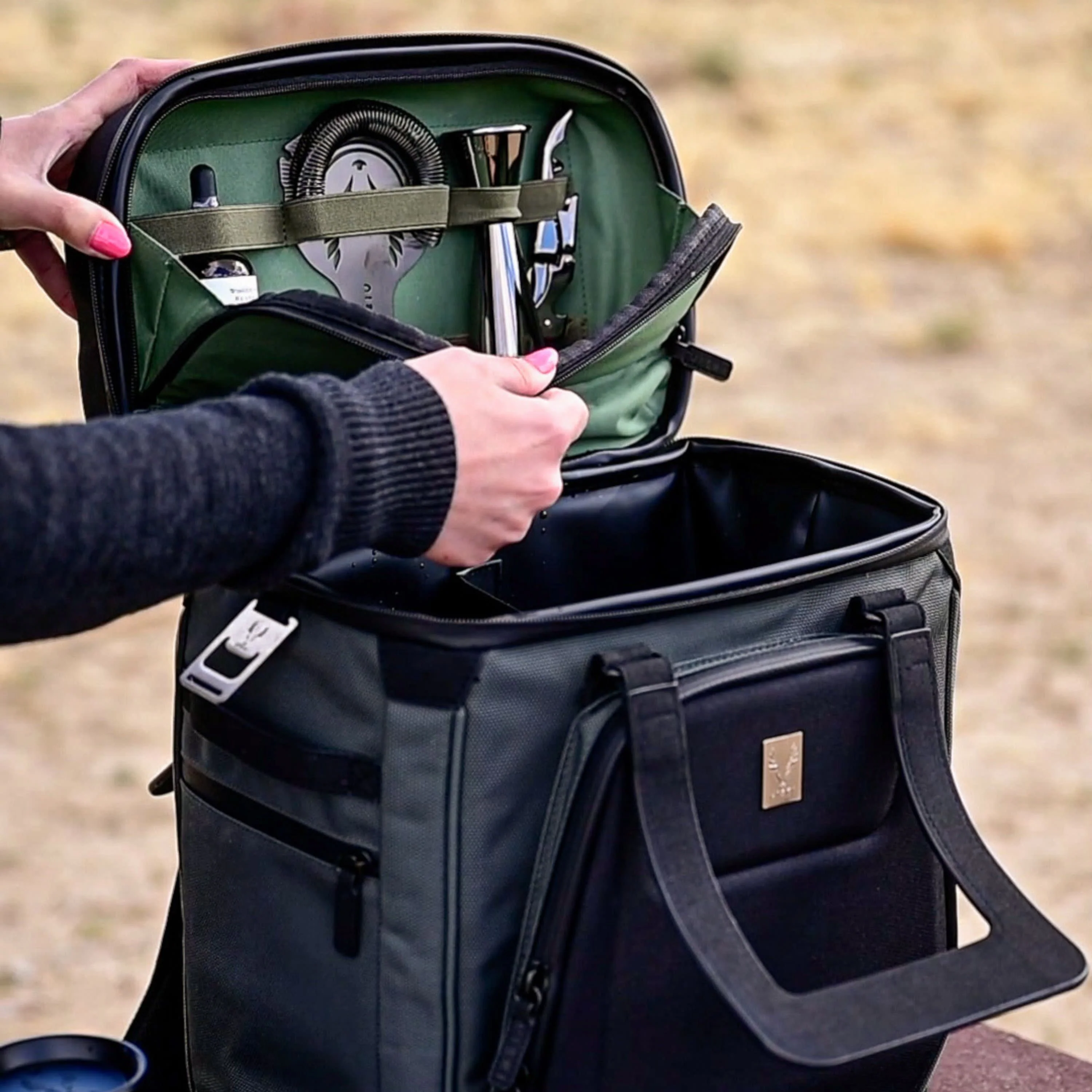 Roanoke Insulating Backpack in Black - Image 3