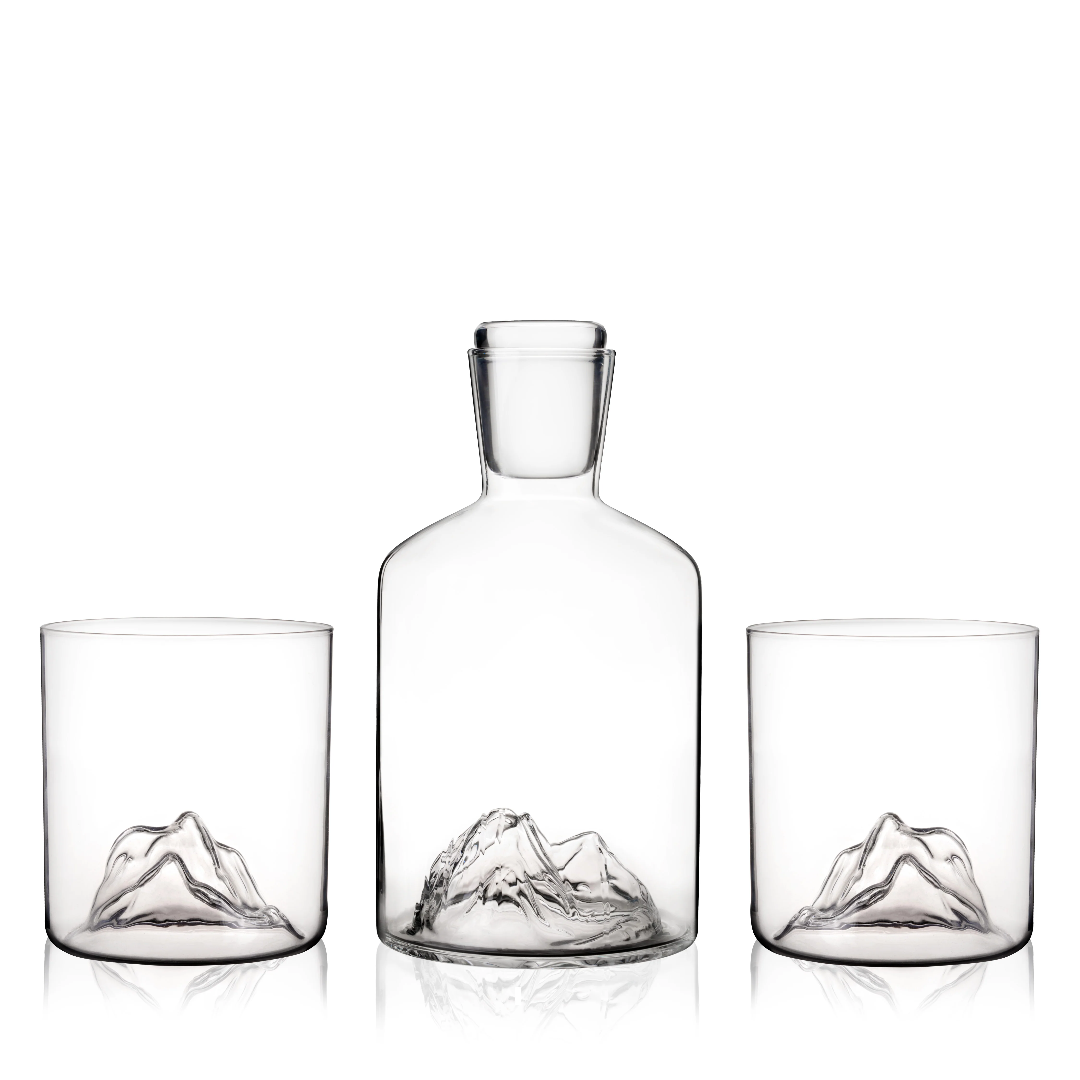 Mountain Crystal Decanter and Tumbler Set - Image 3