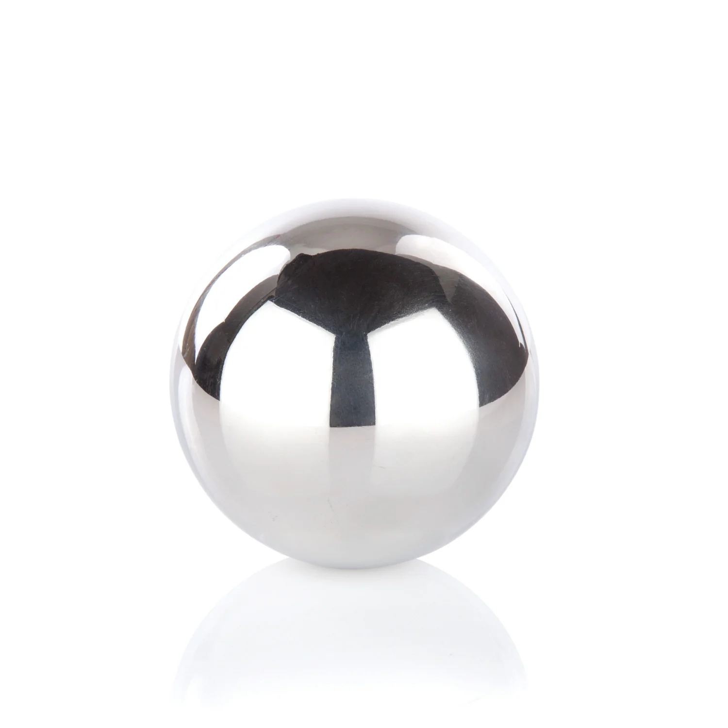 Glacier Rocks Large Stainless Steel Sphere - Image 4