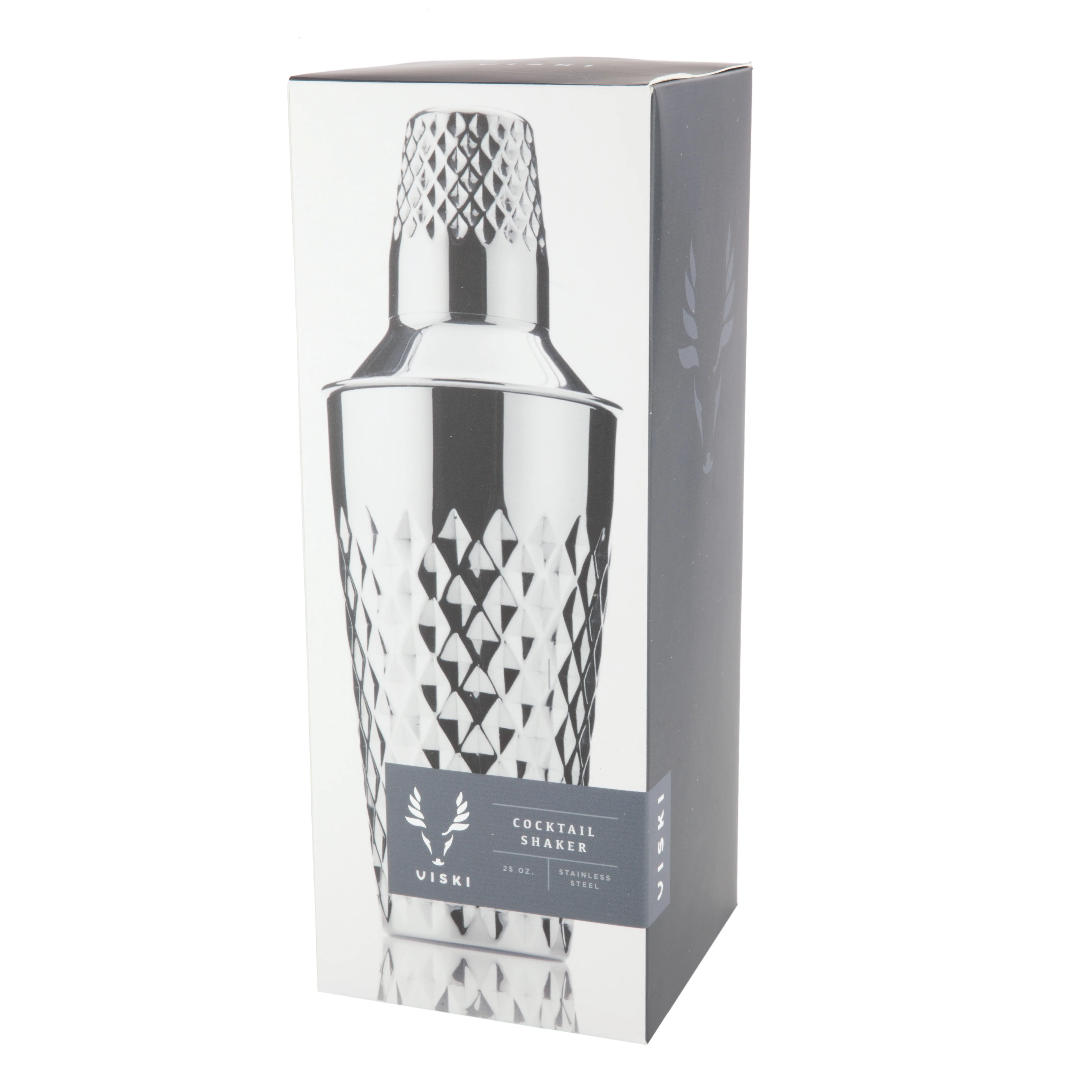 Irving Stainless Steel Faceted Cocktail Shaker - Image 7