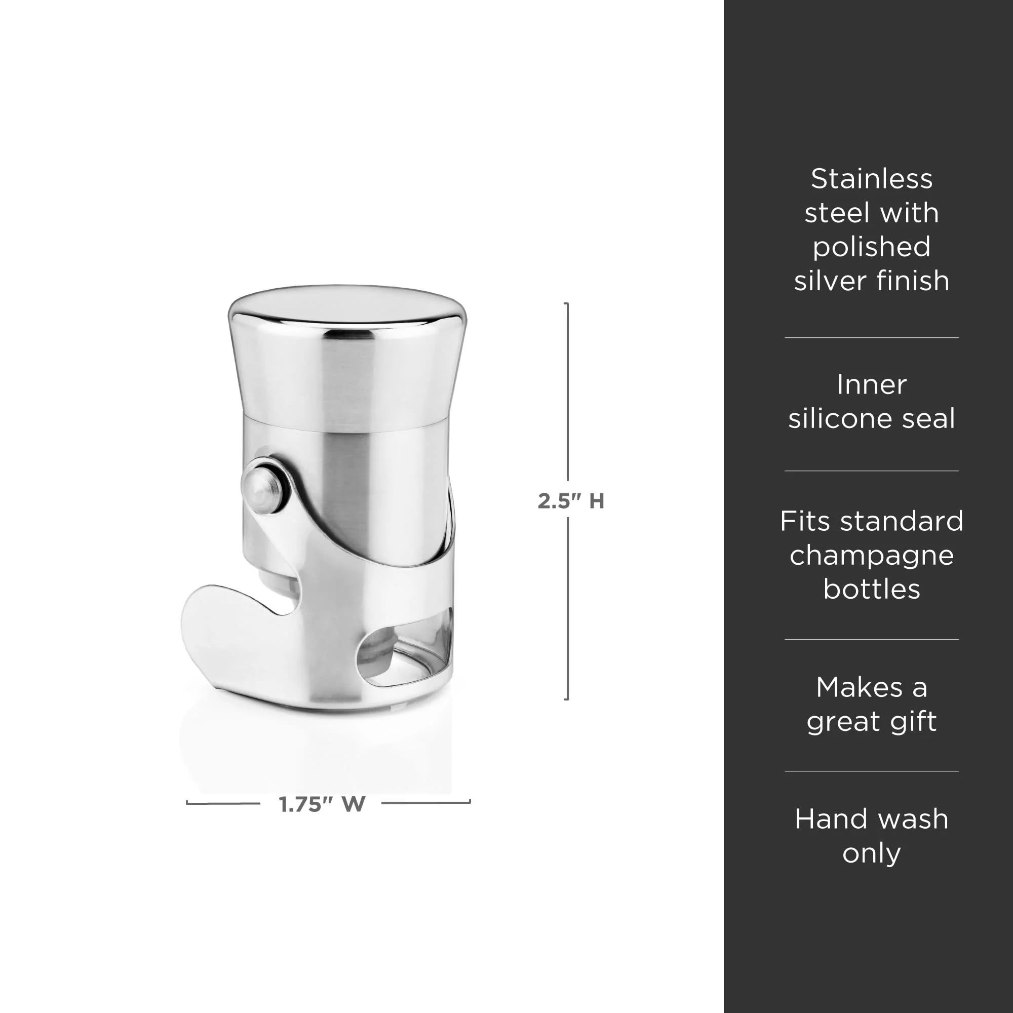 Harrison Heavyweight Champagne Stopper - Image 5
