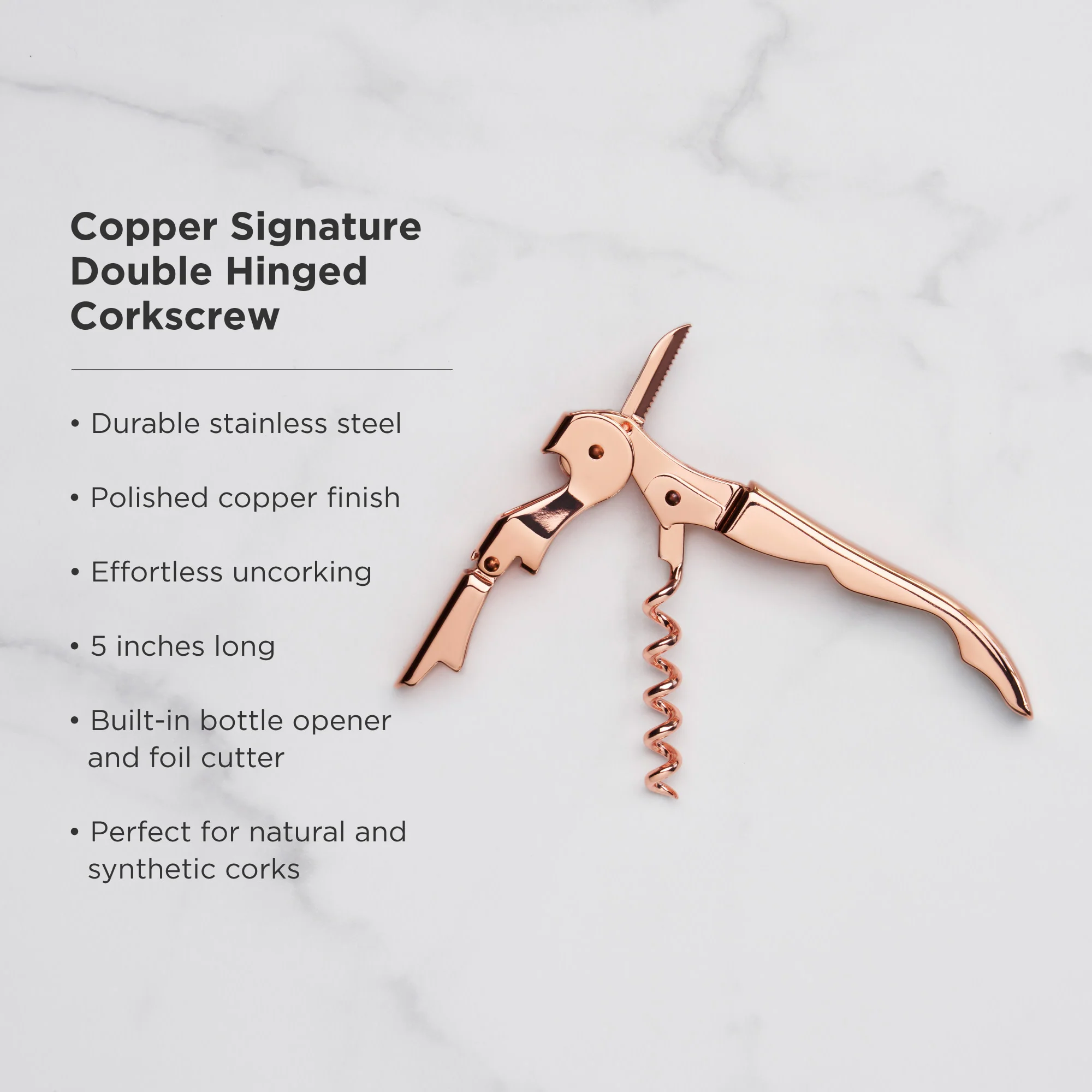Summit Signature Waiter's Corkscrew - Image 5