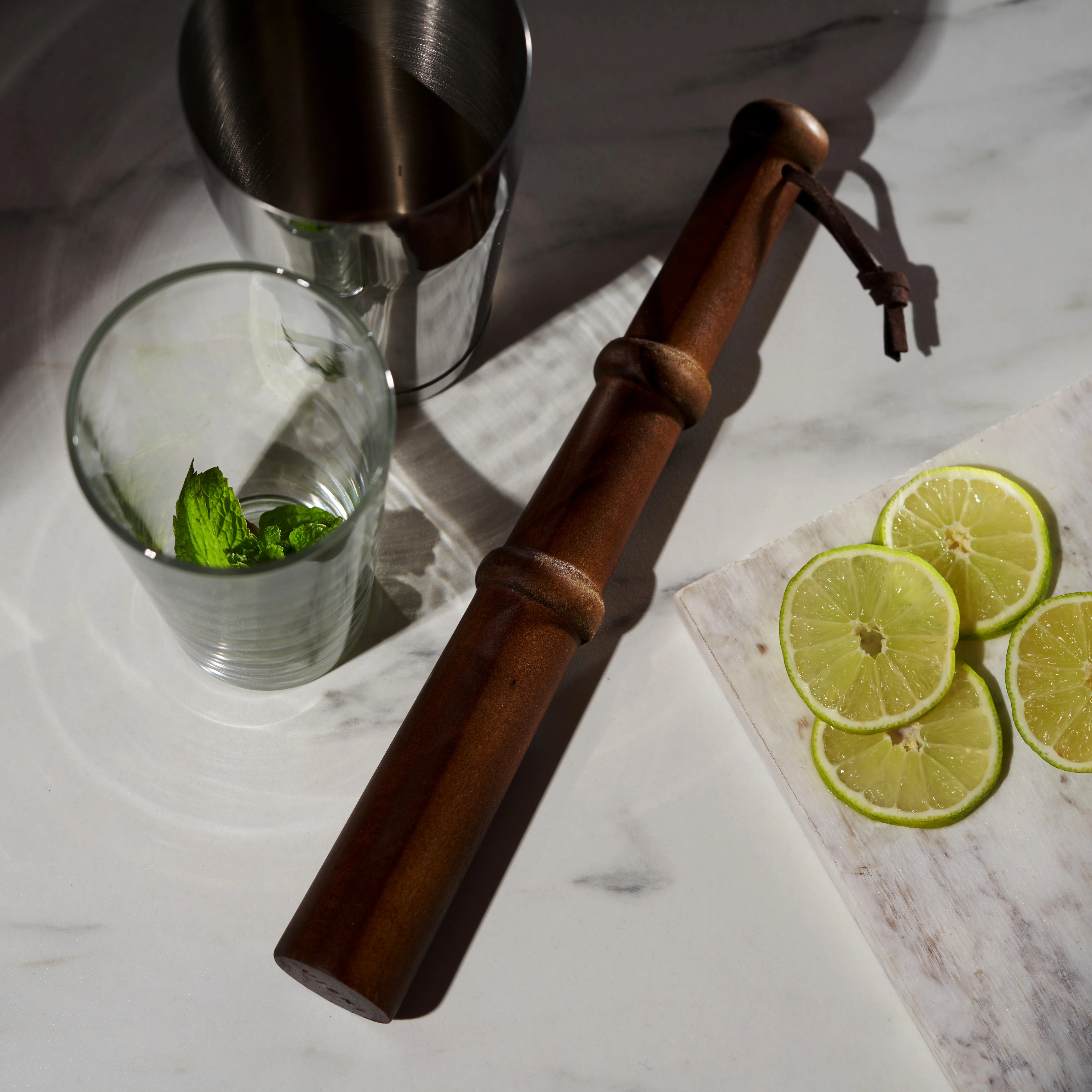 Professional 12" Acacia Wood Muddler - Image 3