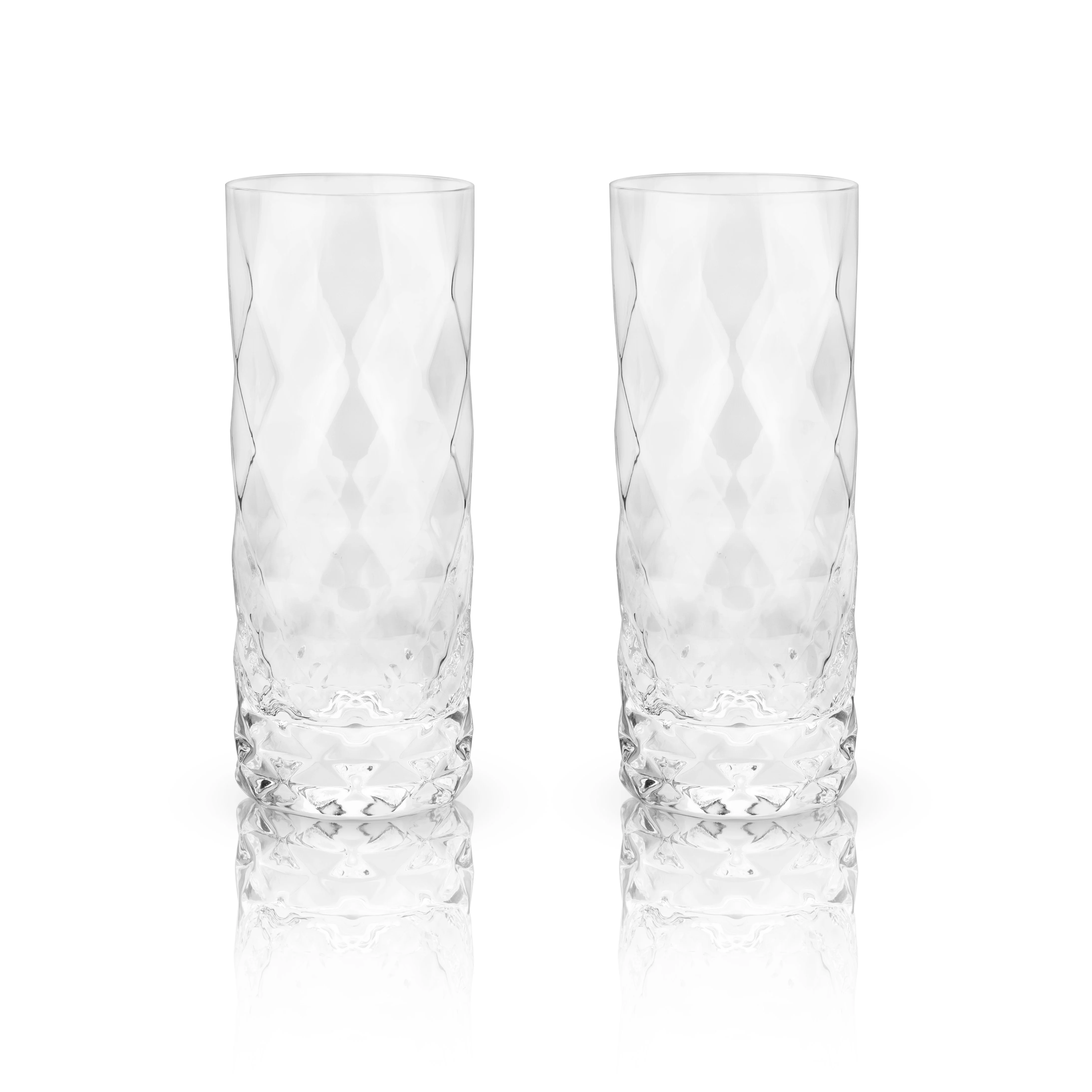 Gem Crystal Highball Glasses Set of 2 - Image 4