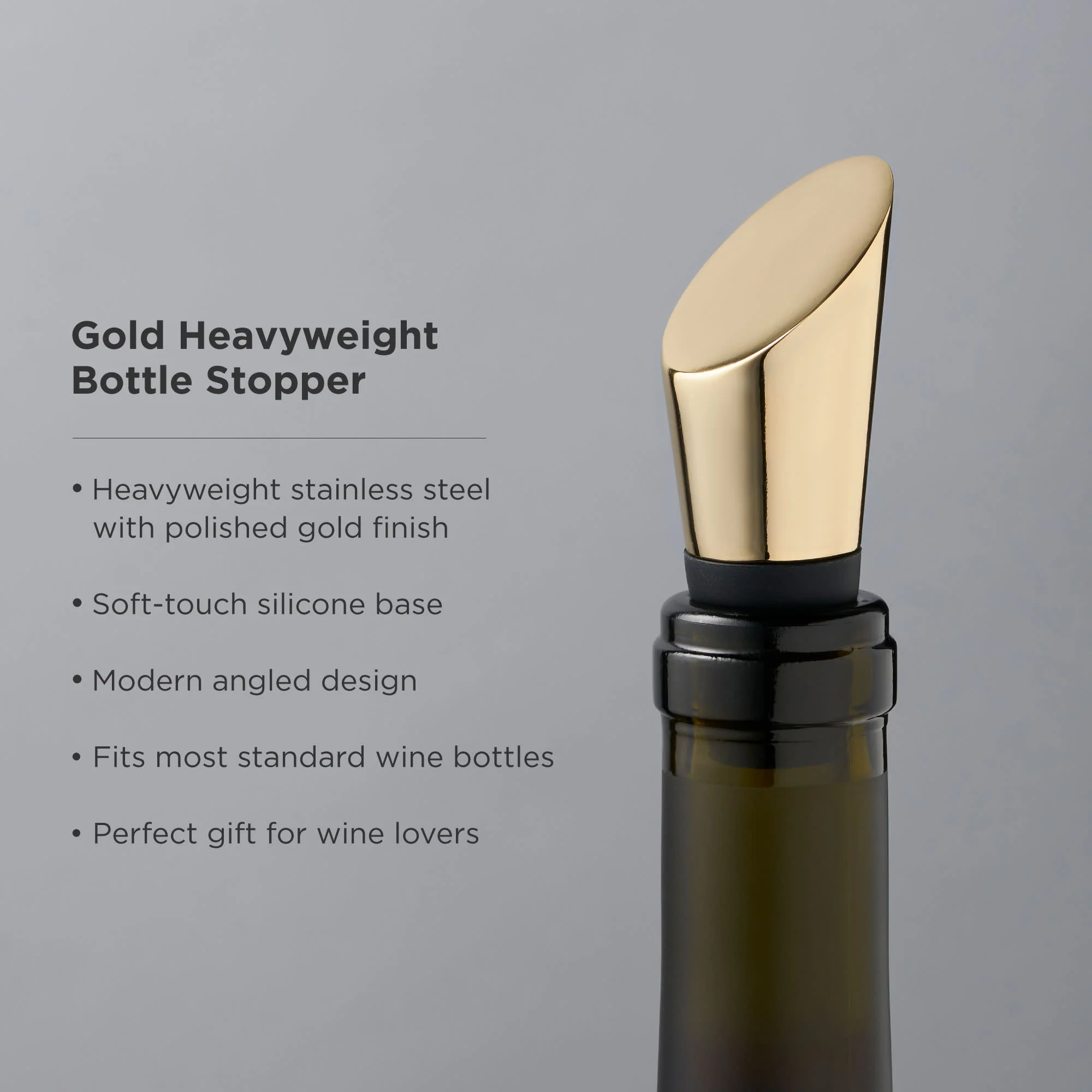 Belmont Heavyweight Bottle Stopper - Image 4
