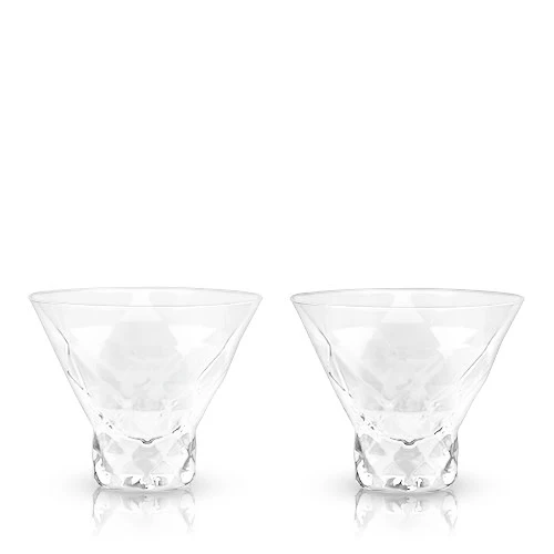 Gem Crystal Martini Glasses Set of 2 - Image 4