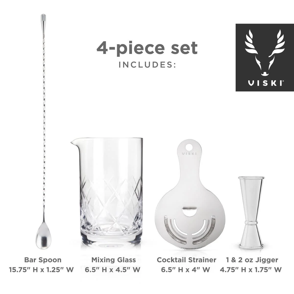 4-Piece Harrison Barware Set - Image 6