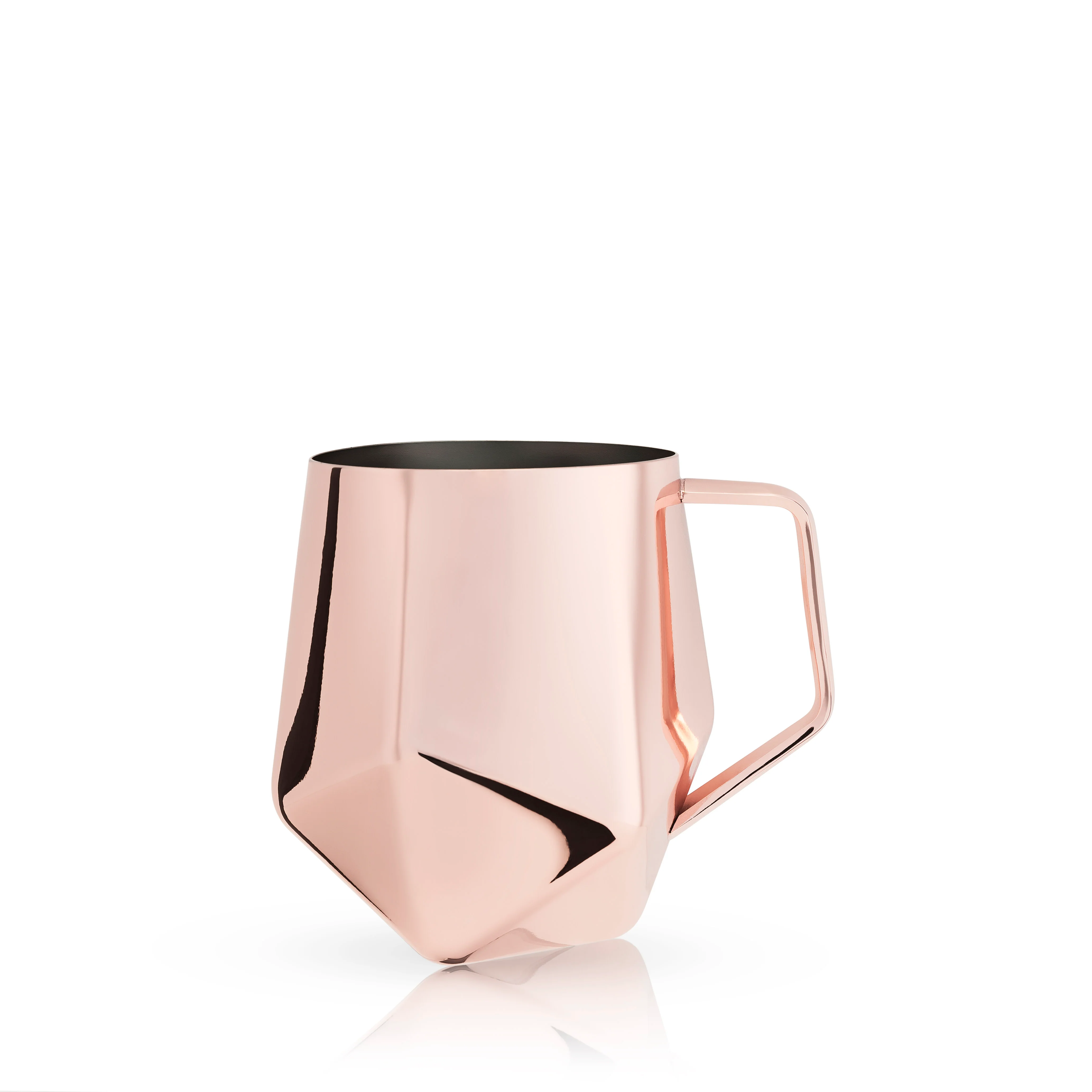 Seneca Faceted Copper Moscow Mule Mug - Image 4