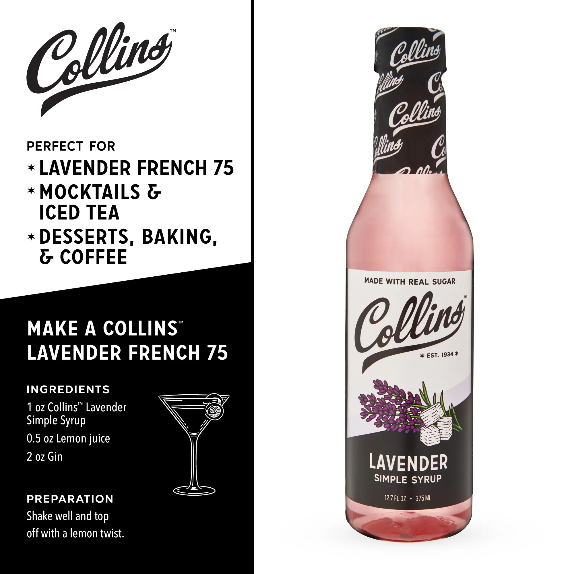 Lavender Syrup 12.7 oz - Image 4