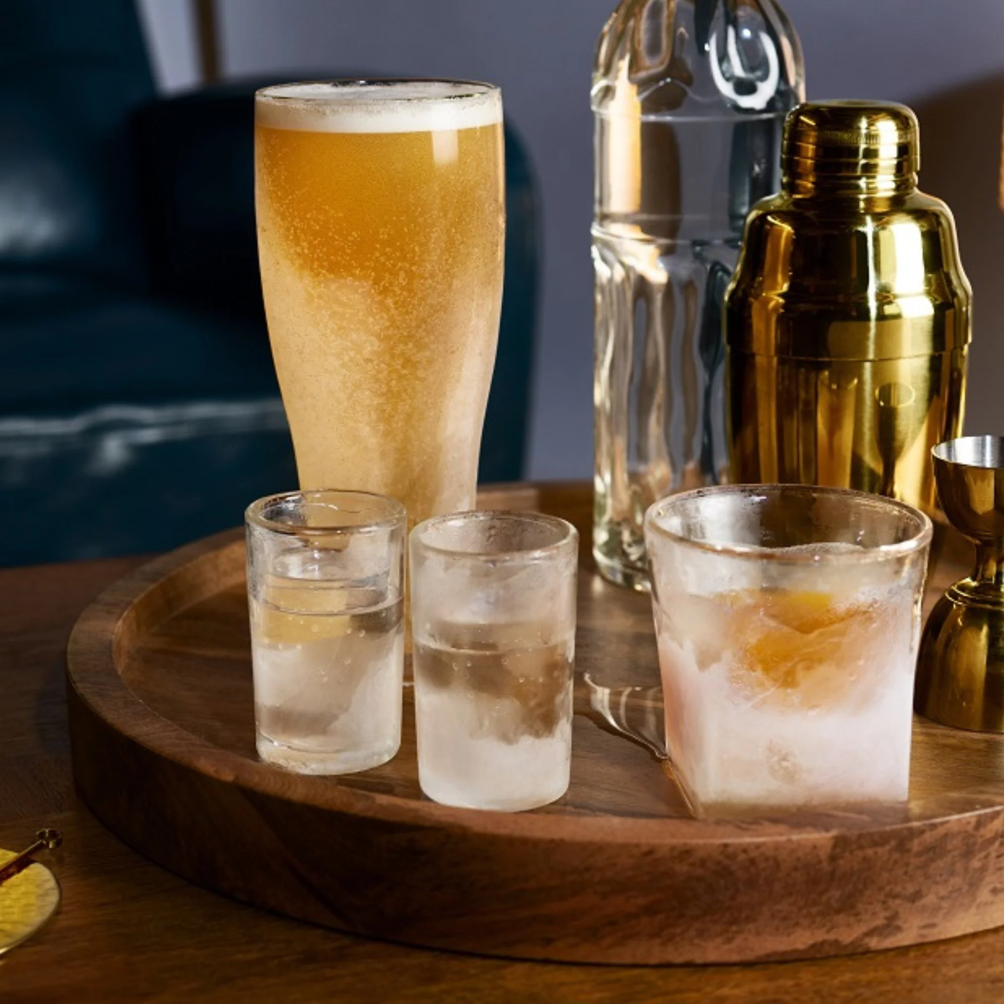 Glacier Double-Walled Chilling Beer Glass - Image 3