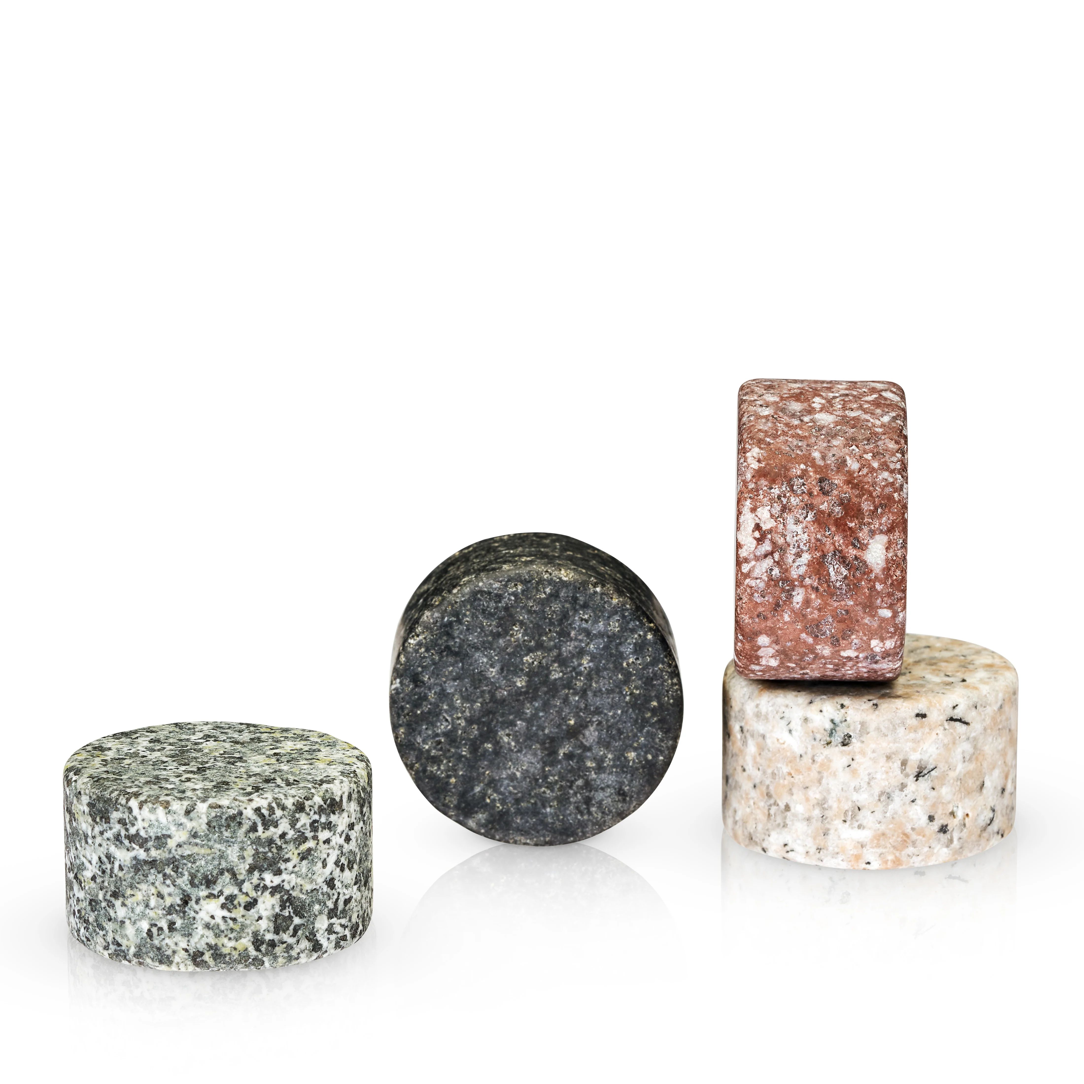 Glacier Rocks Granite Multi-Color Disks Set of 4 - Image 3