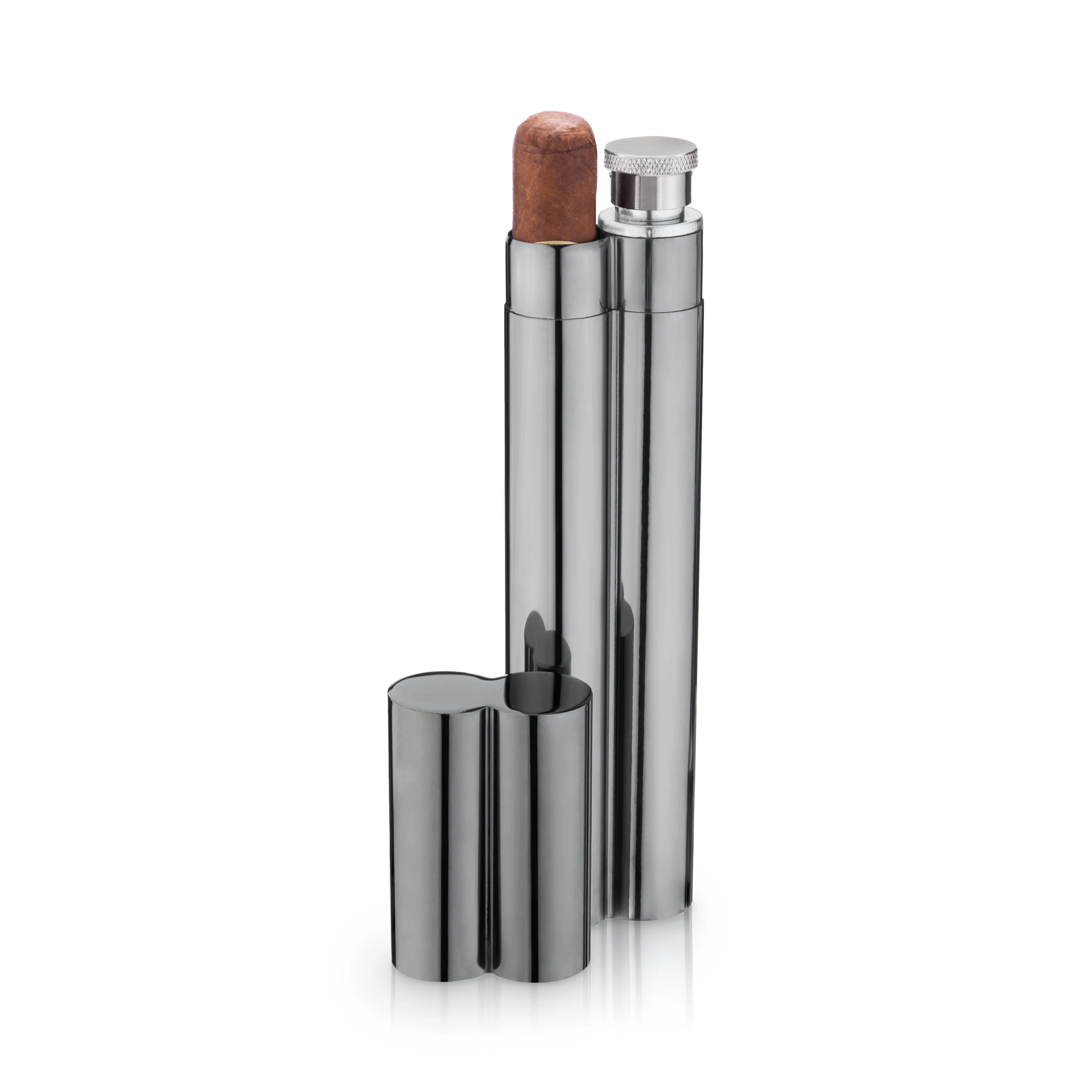 Warren Cigar Holder and Flask - Image 4