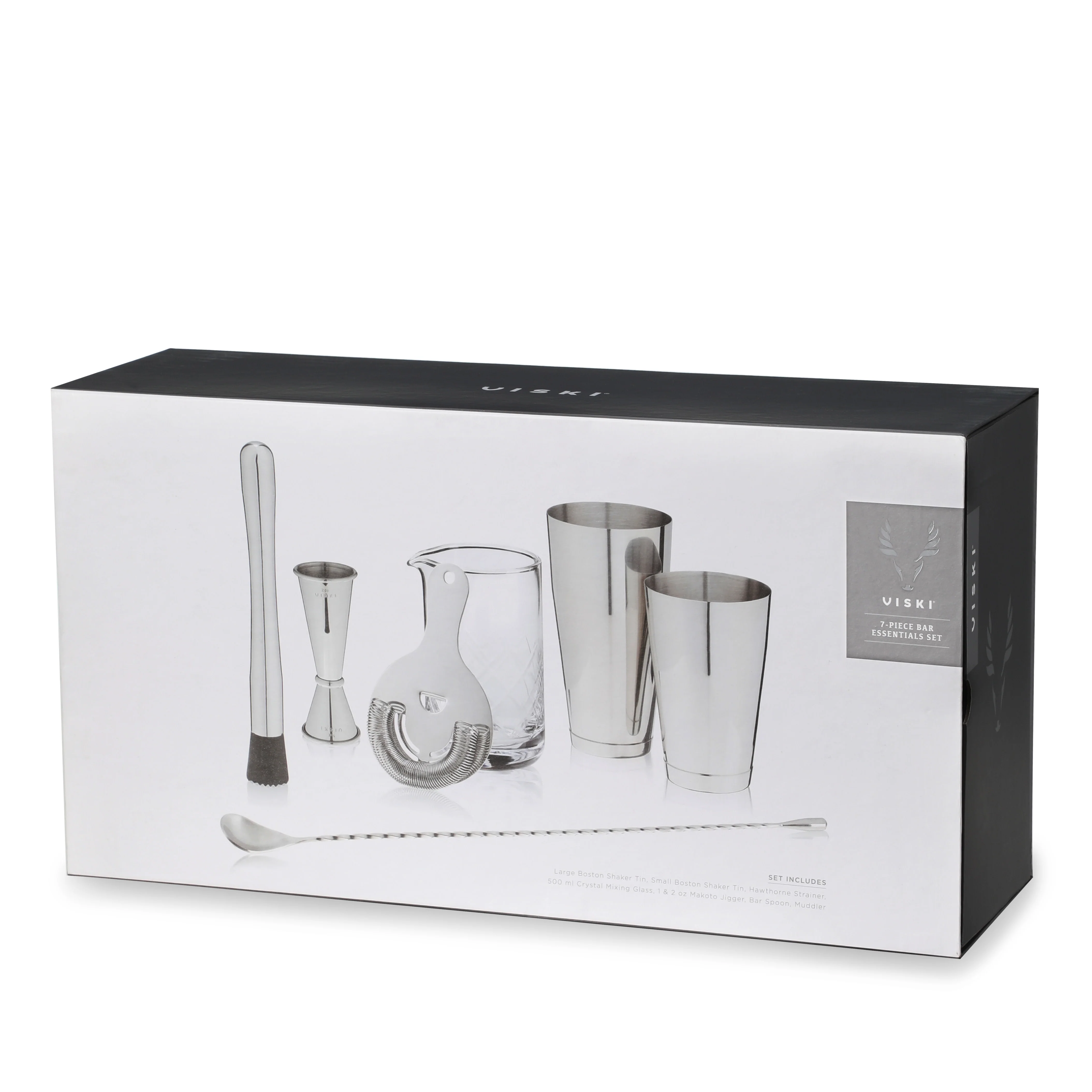 7-Piece Stainless Steel Barware Set - Image 5