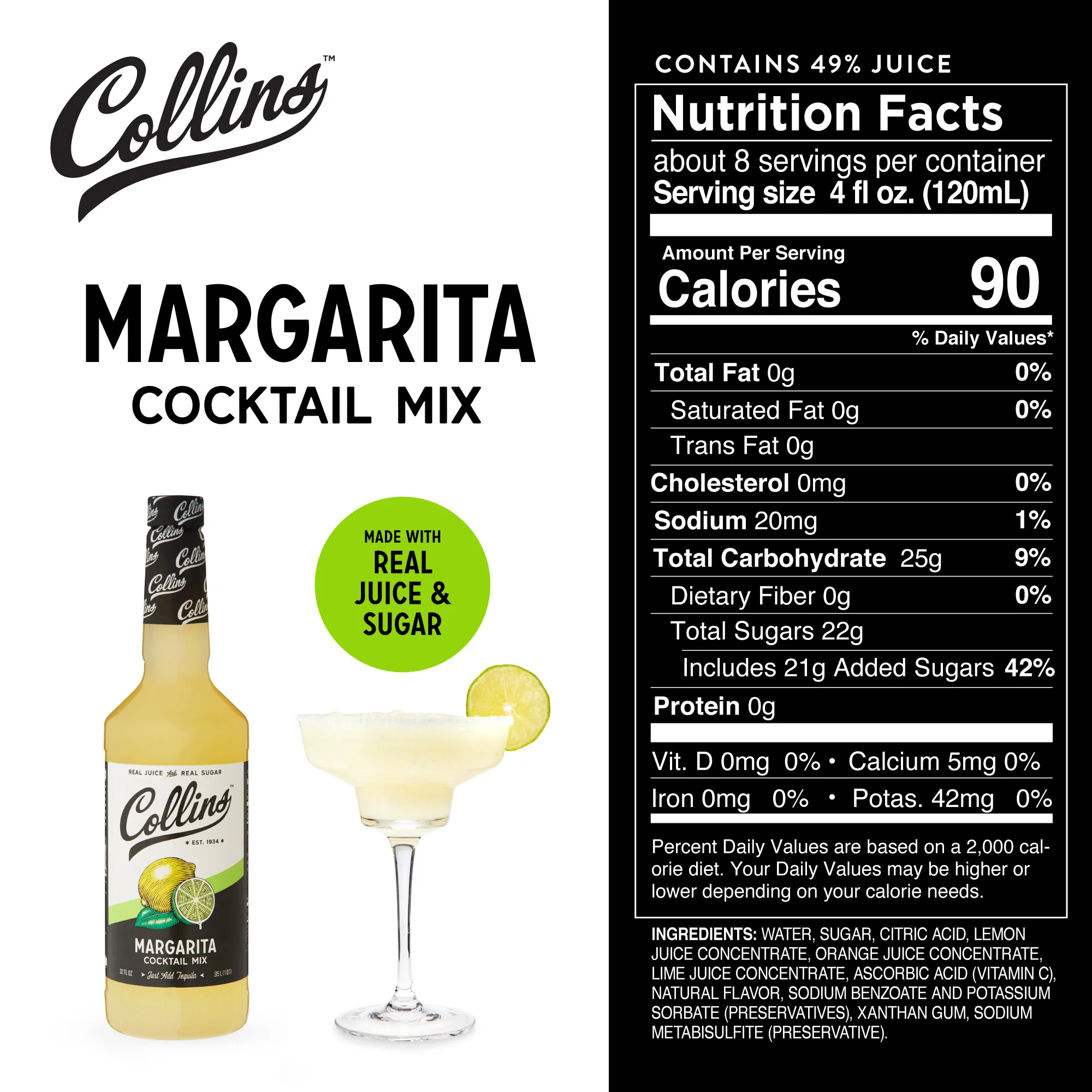 Margarita Cocktail Mix 32 oz - Image 4