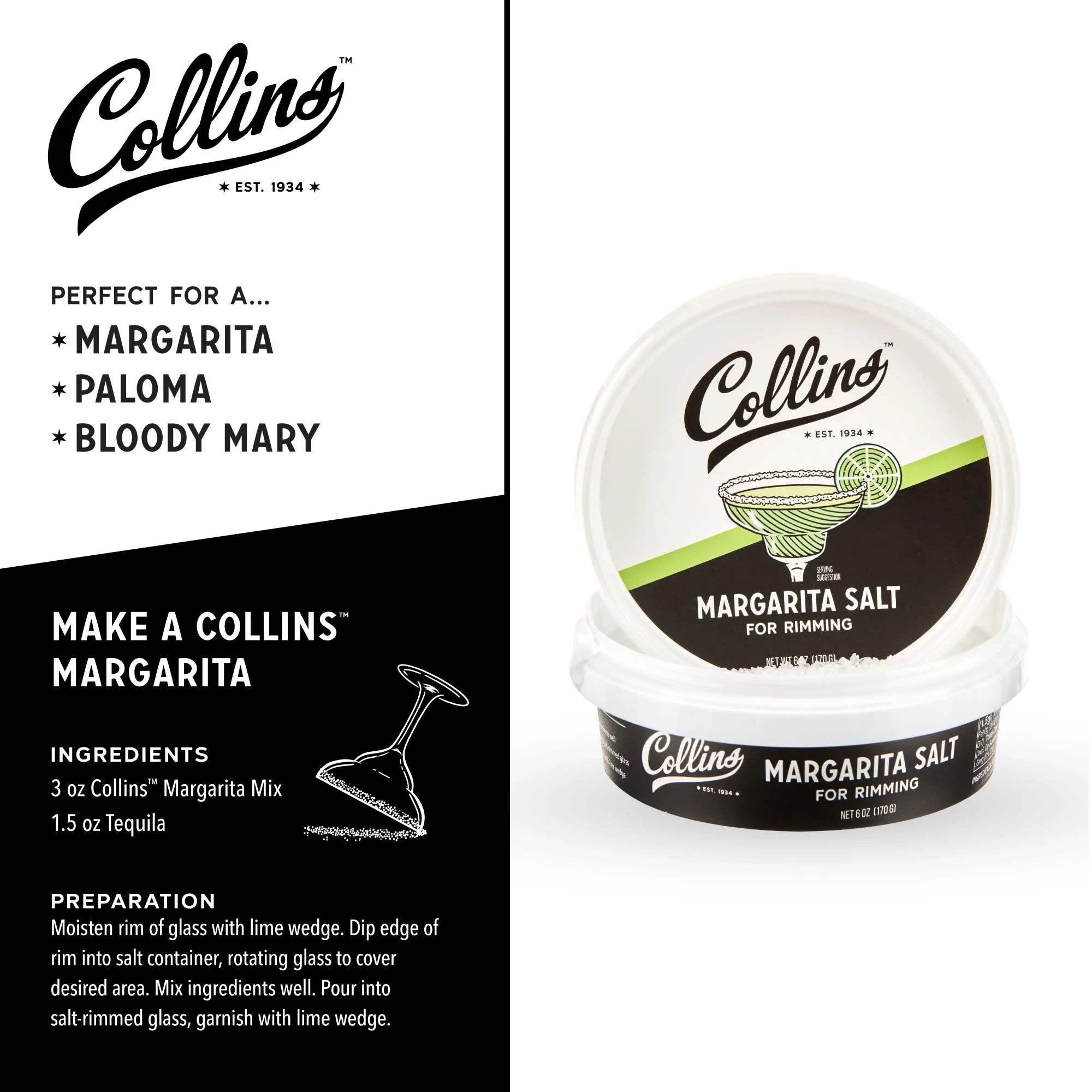 White Margarita Salt 6 oz - Image 4