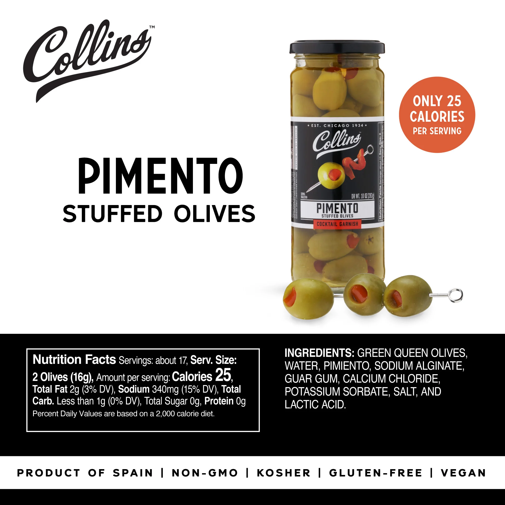 Colossal Martini Pimento Olives 10 oz - Image 5