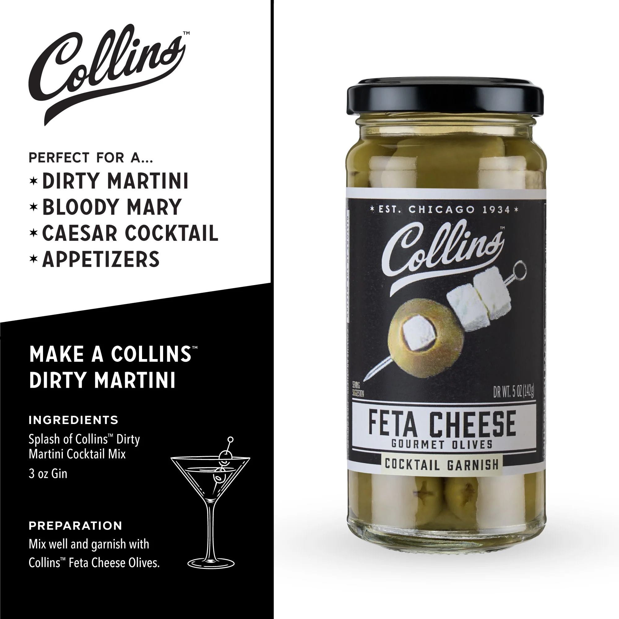 Gourmet Feta Cheese Olives 5 oz - Image 4