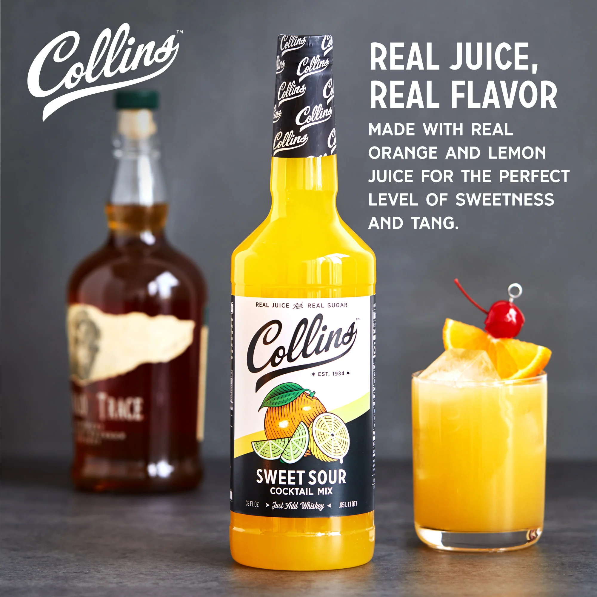 Sweet & Sour Cocktail Mix 32 oz - Image 2